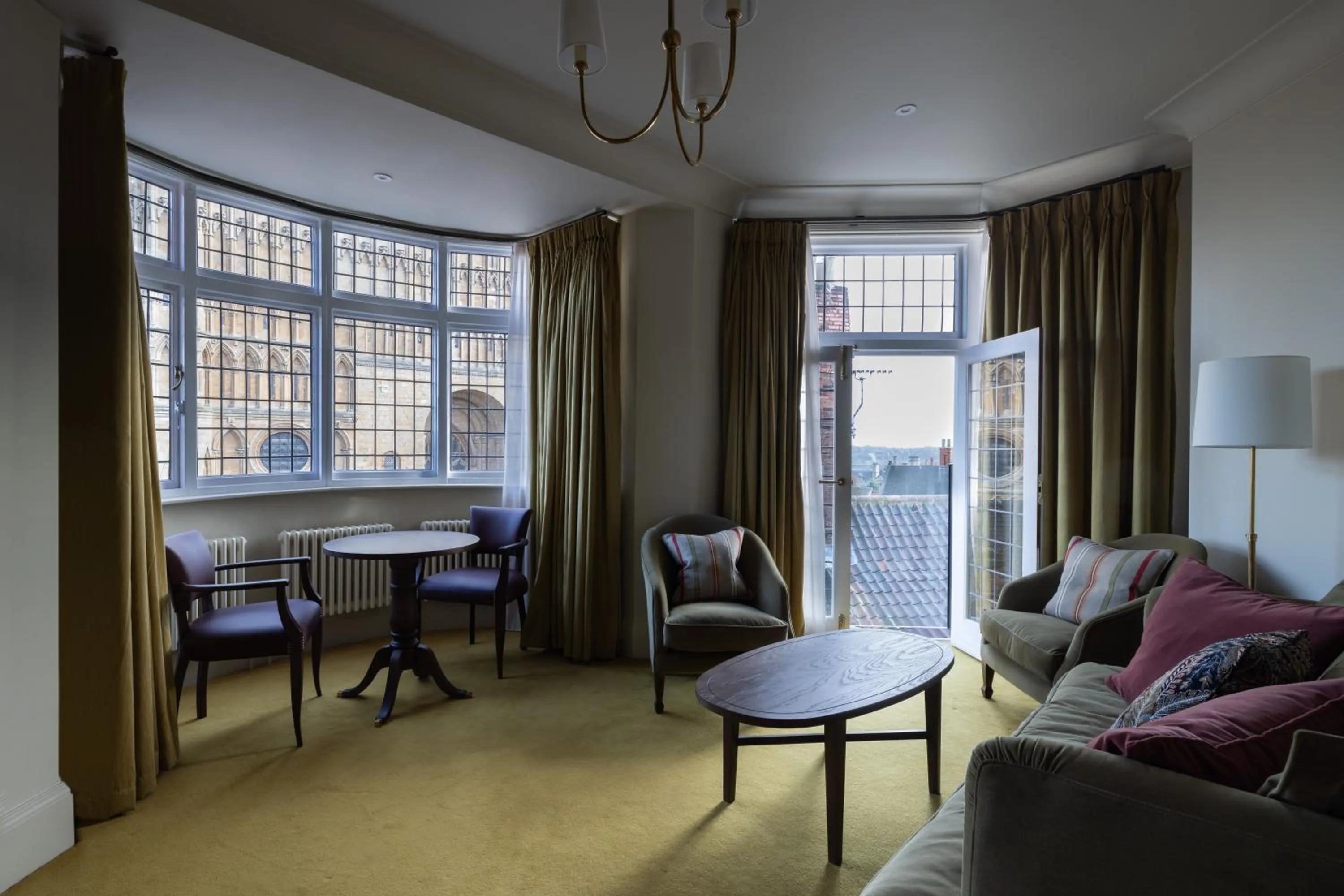 Bedroom in The White Hart Hotel Lincoln