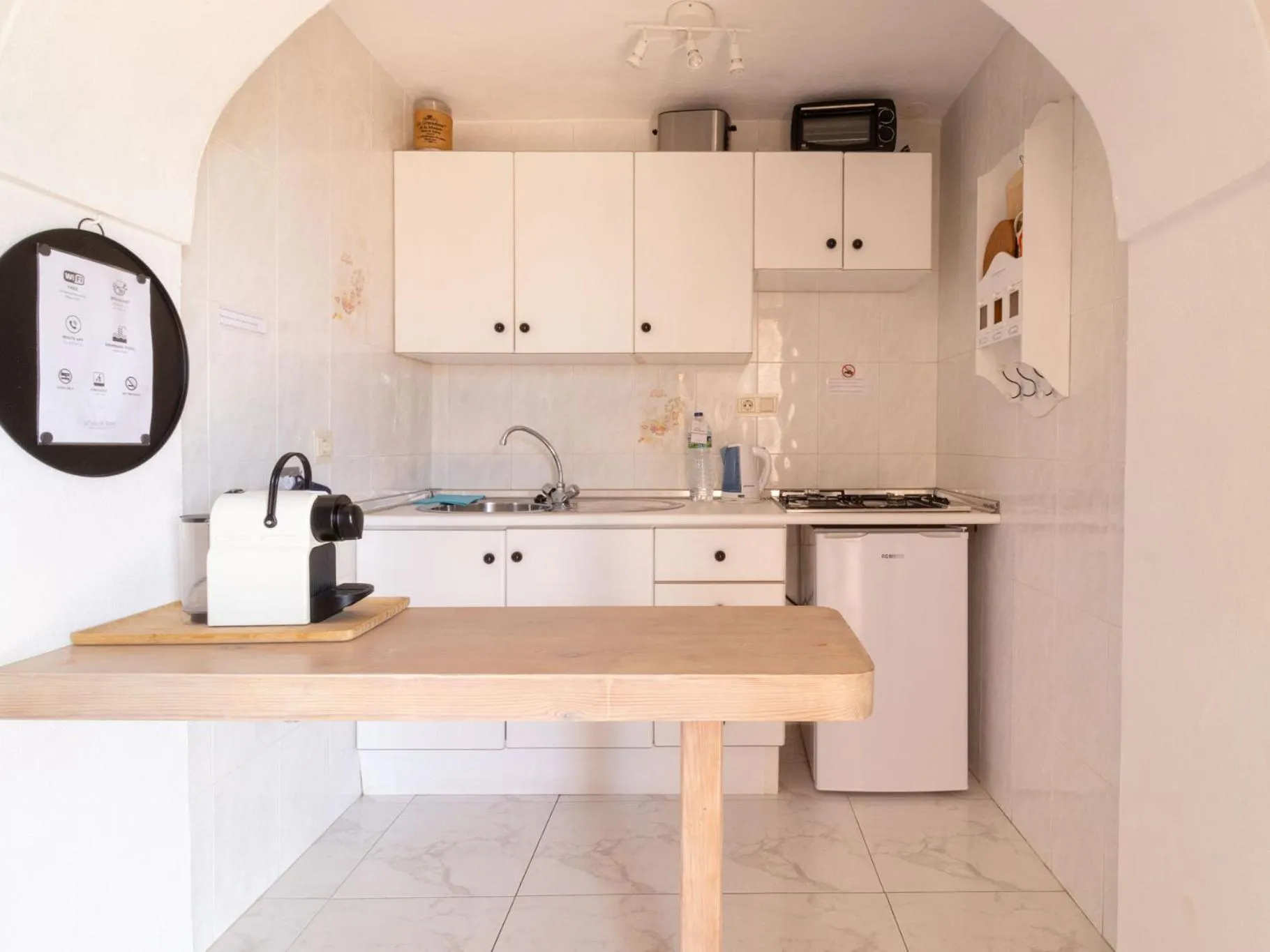 Kitchen or kitchenette in La Casa del Burro