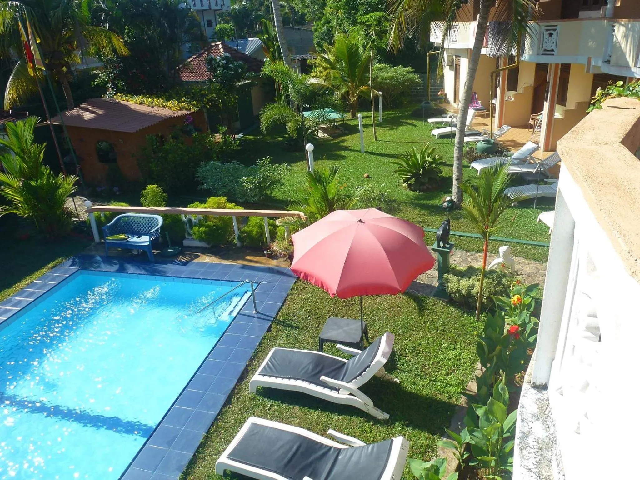 Double Room with Garden View - single occupancy in Hilda Guest House