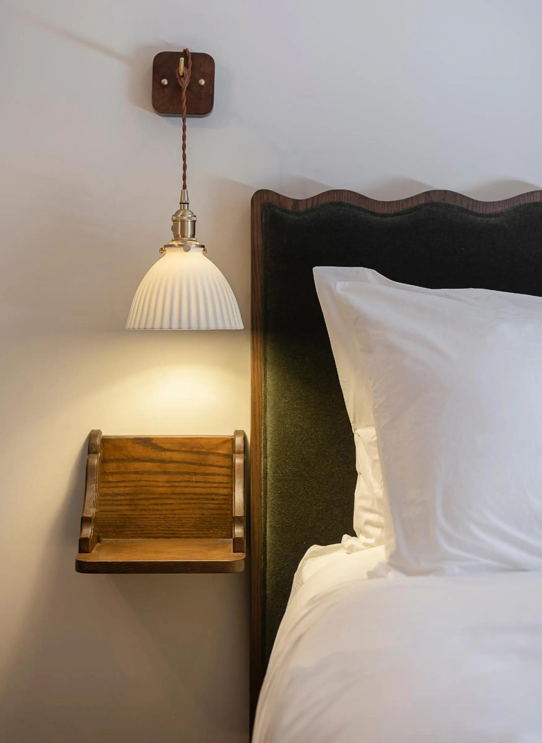 Decorative detail, Bed in Gjelina Hotel