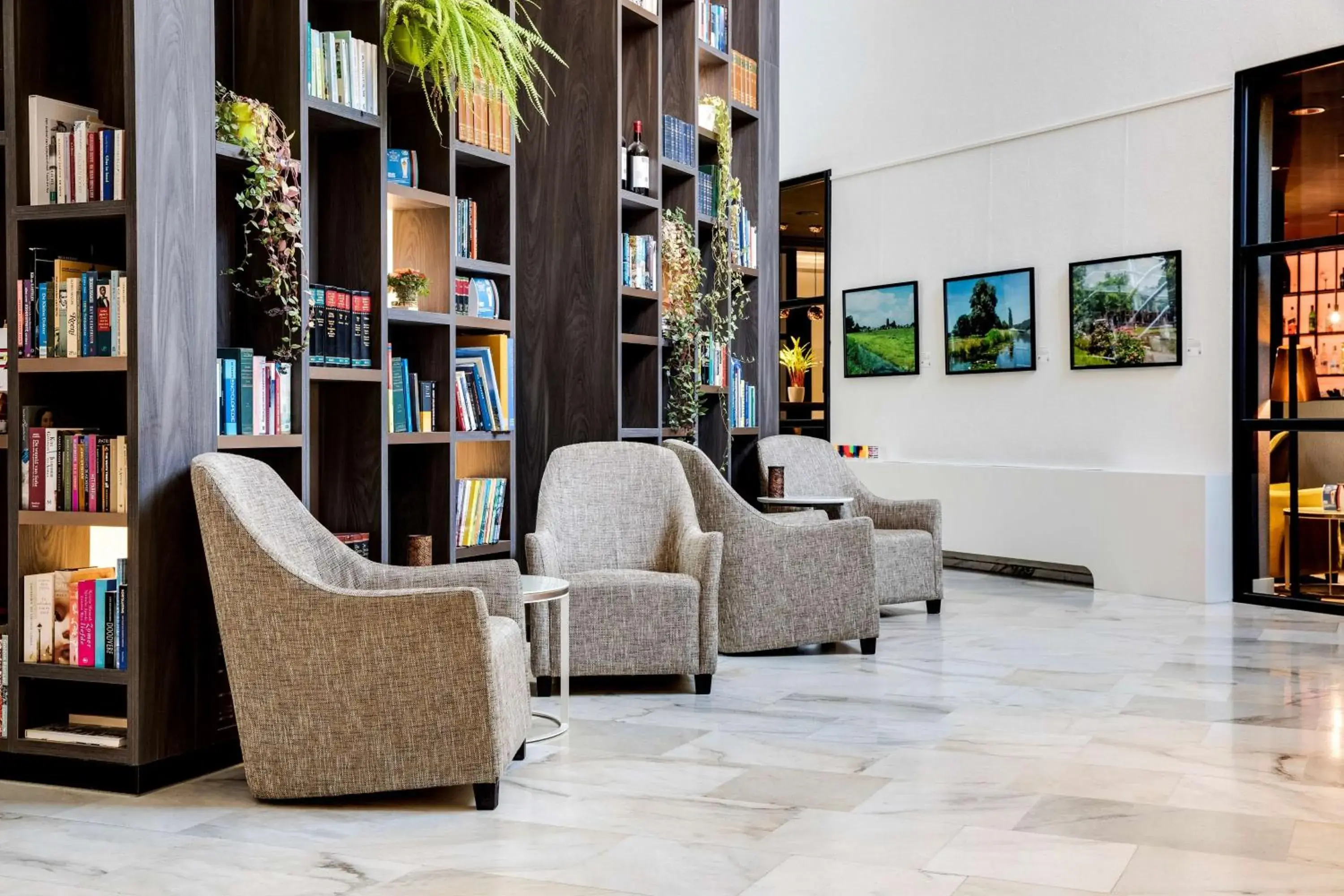 Lobby or reception in NH Bussum Jan Tabak Lobby or reception in NH Bussum Jan Tabak