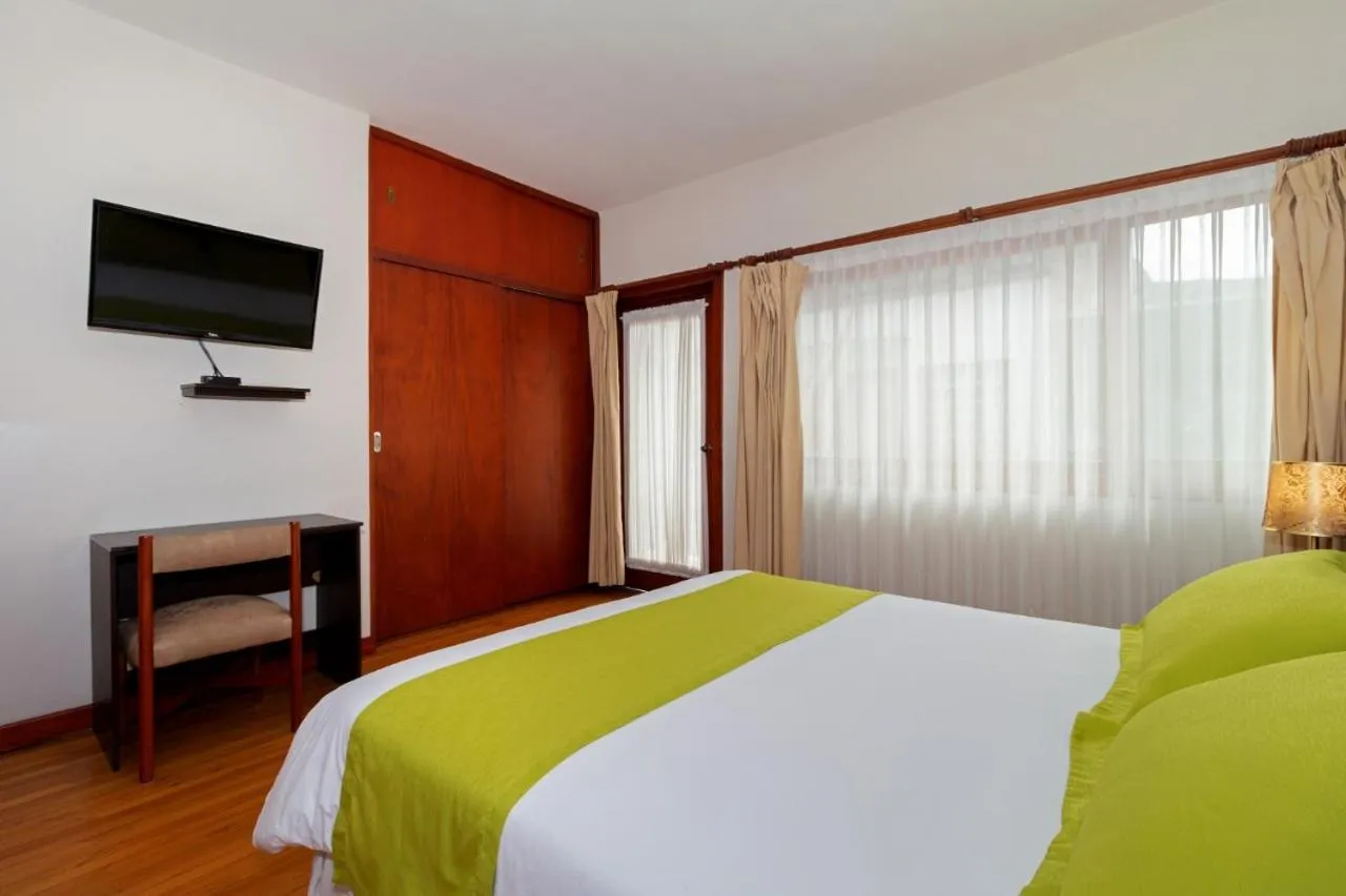 Bed in Hostal Casa de Lidice