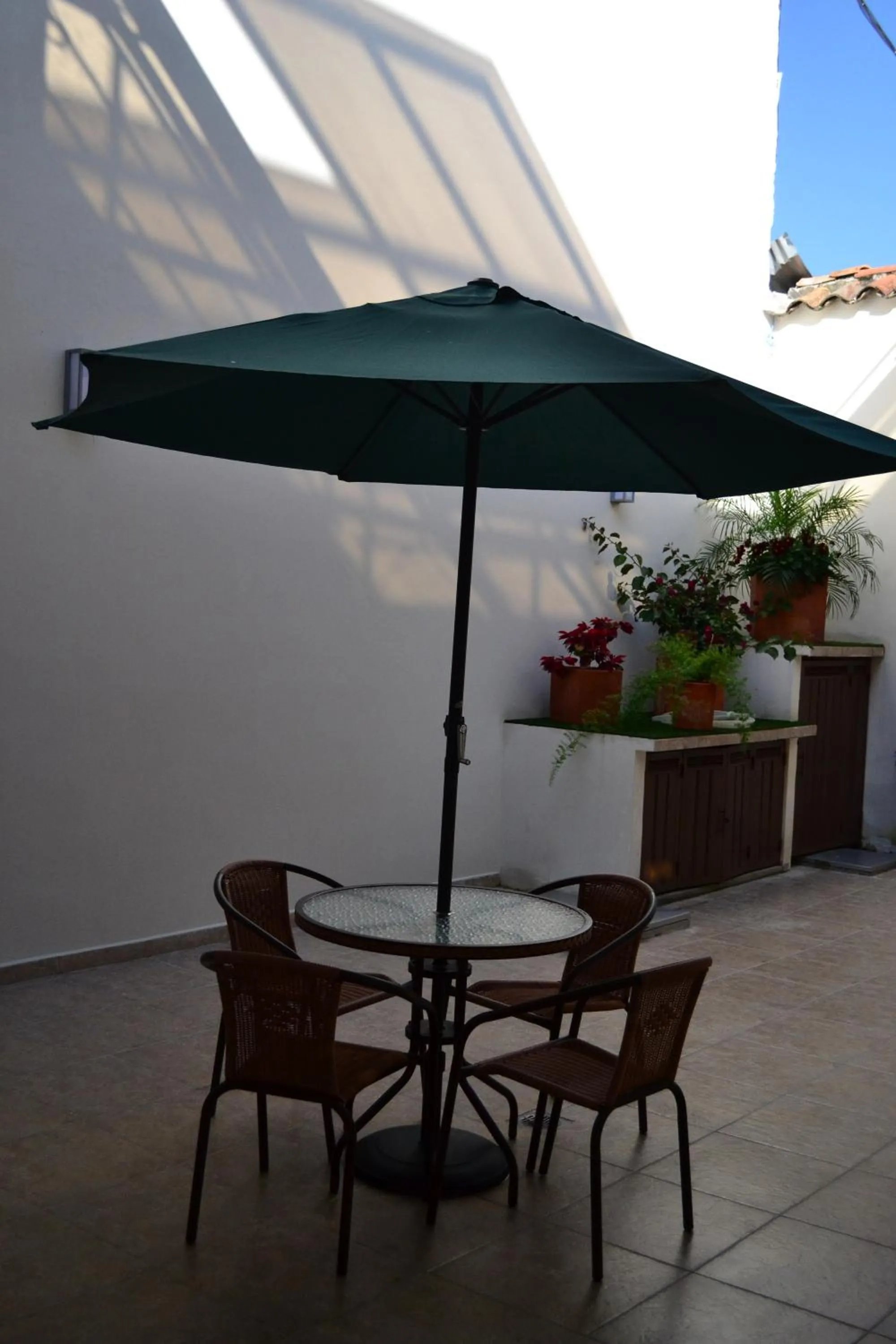 Patio in Hostal Casa de Lidice
