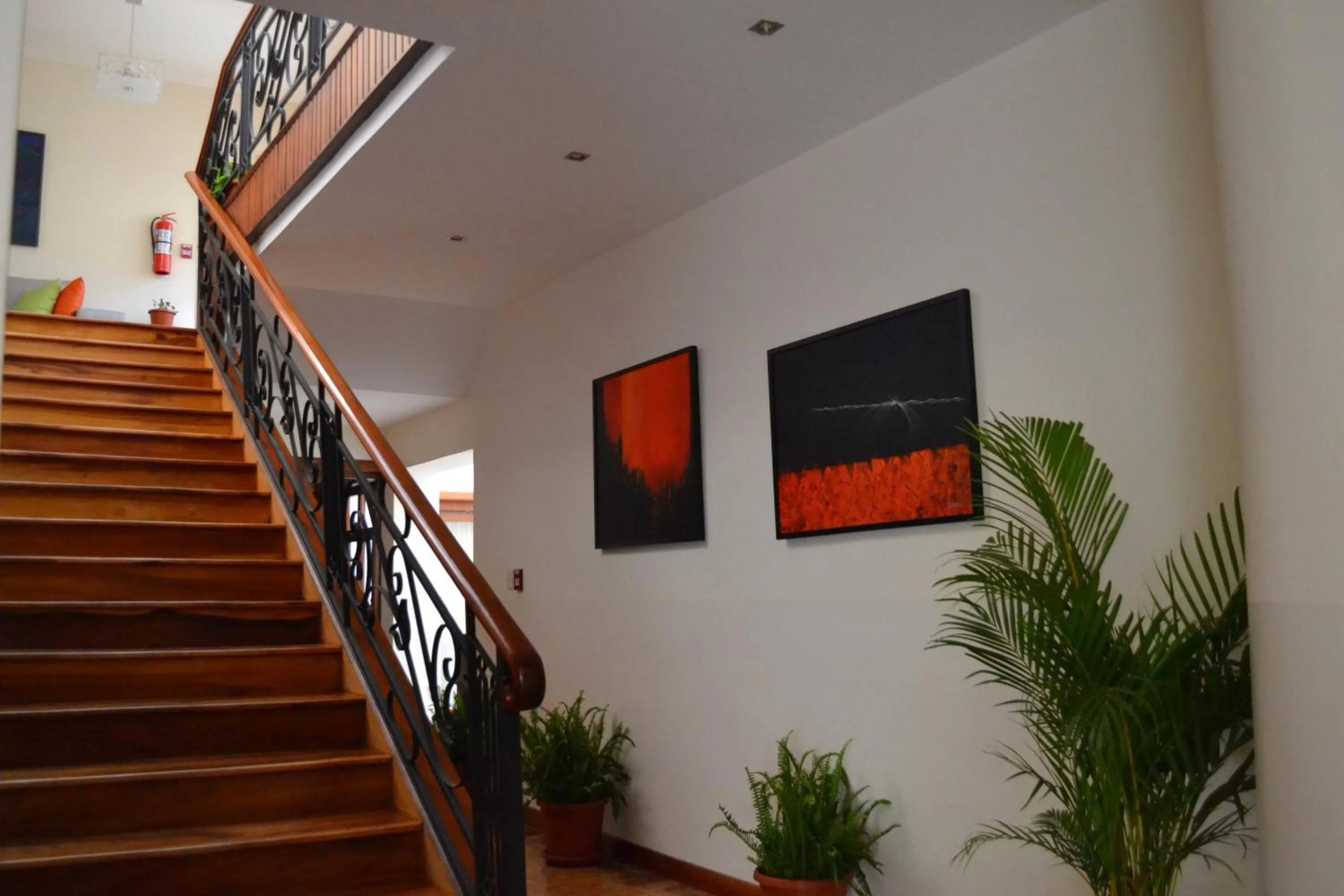 Lobby or reception in Hostal Casa de Lidice