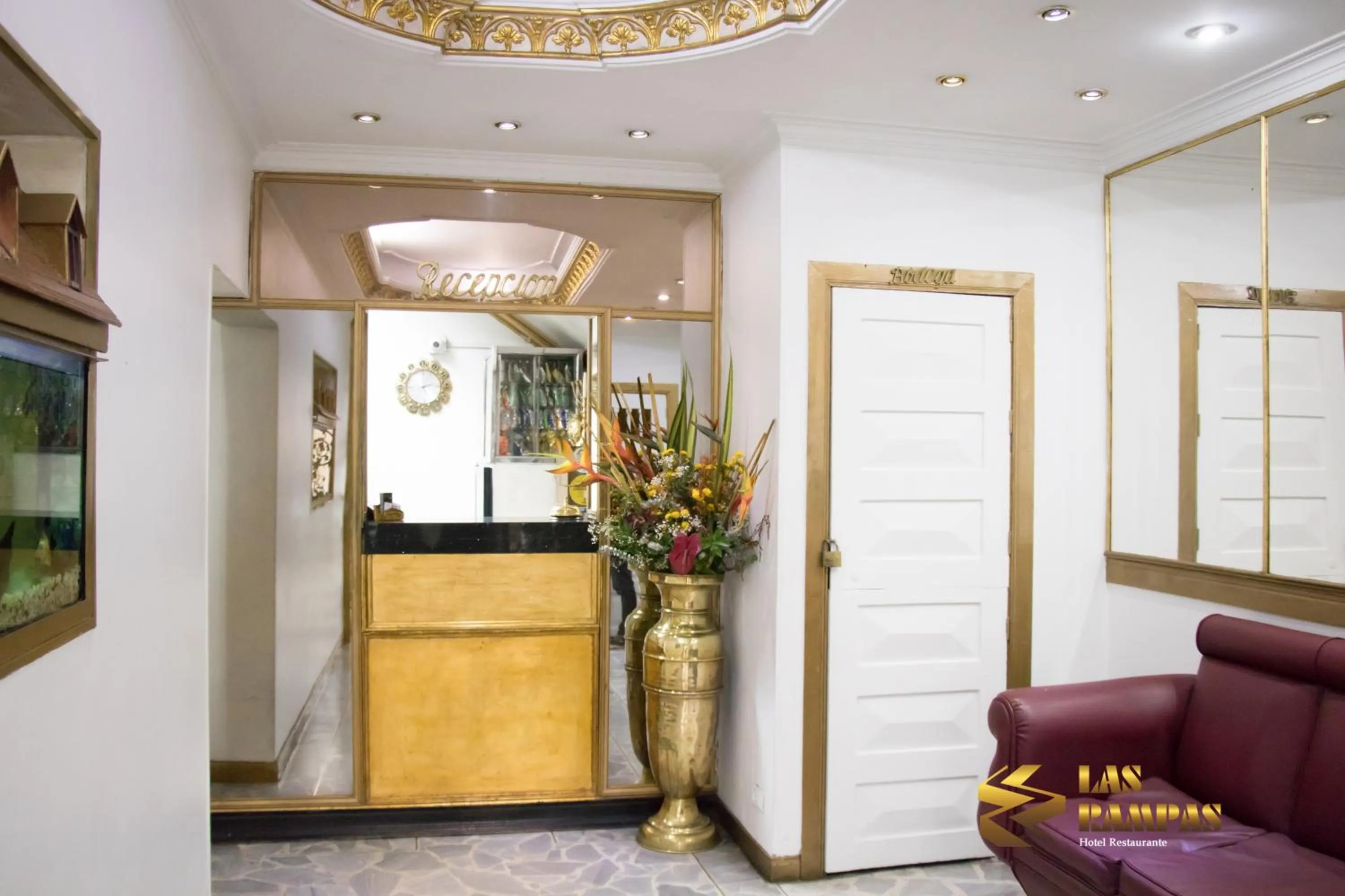 Lobby or reception in Hotel Las Rampas