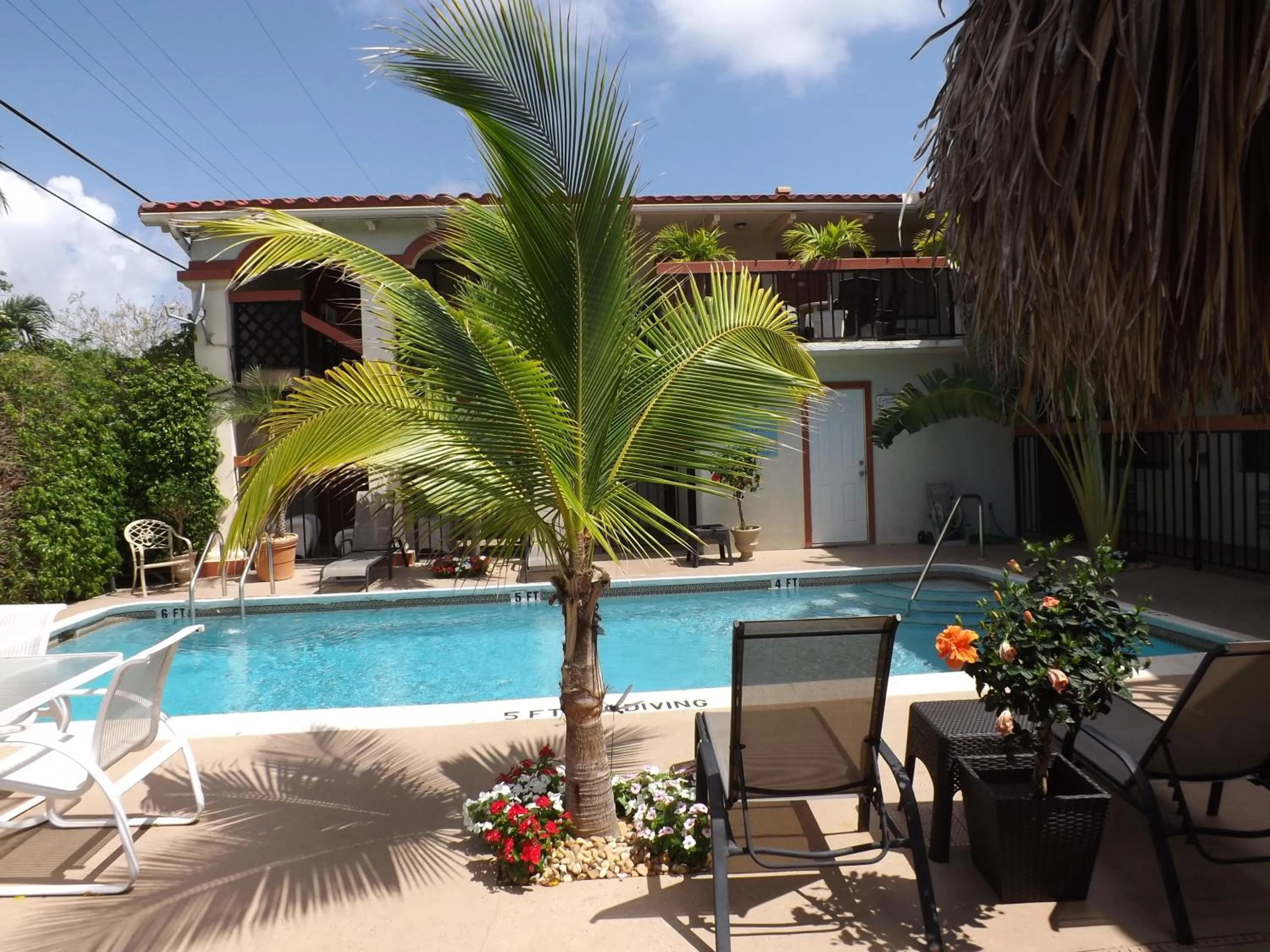 Property building in Palm Breeze Hotel