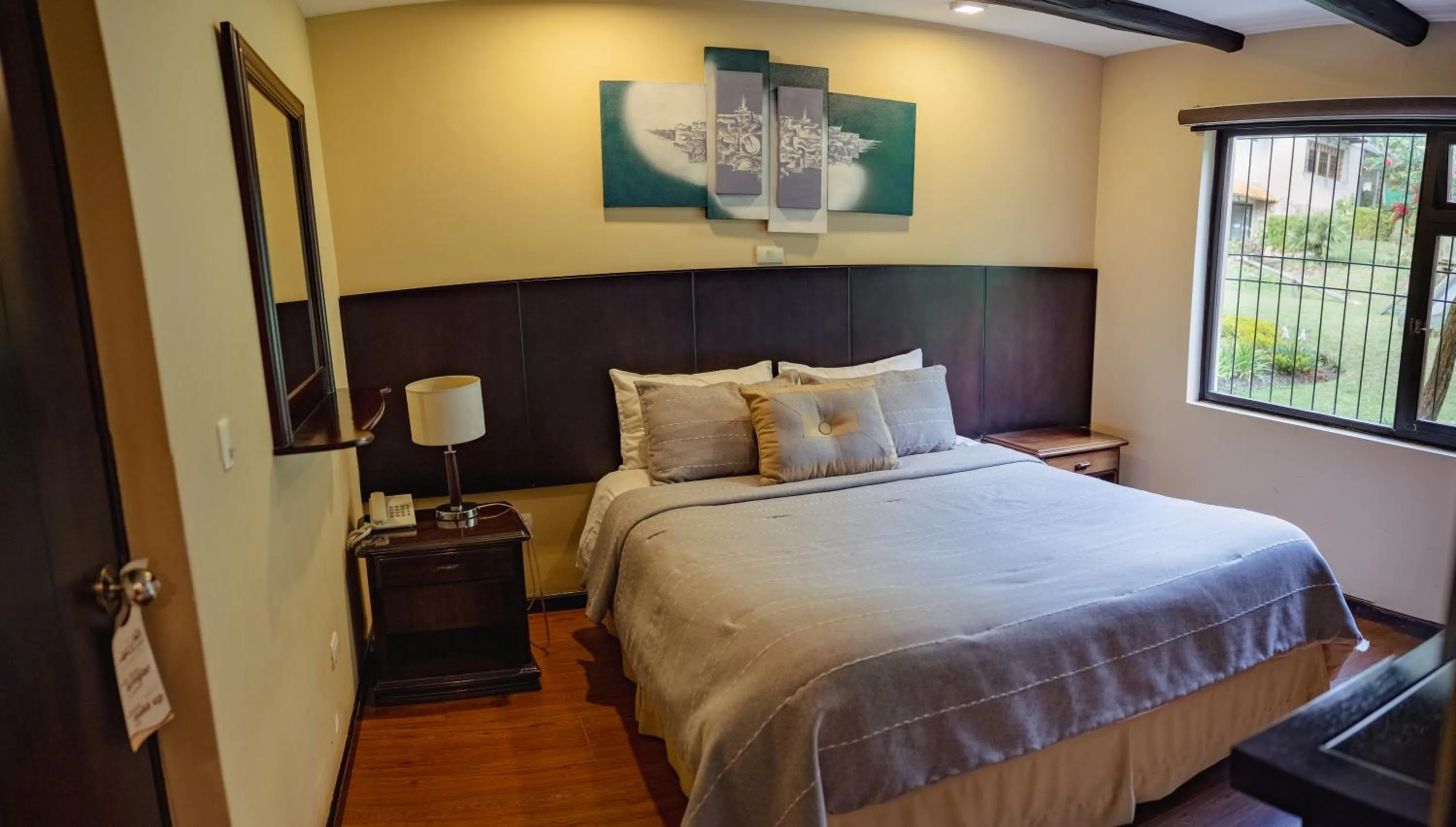 Bed in Hosteria Duran