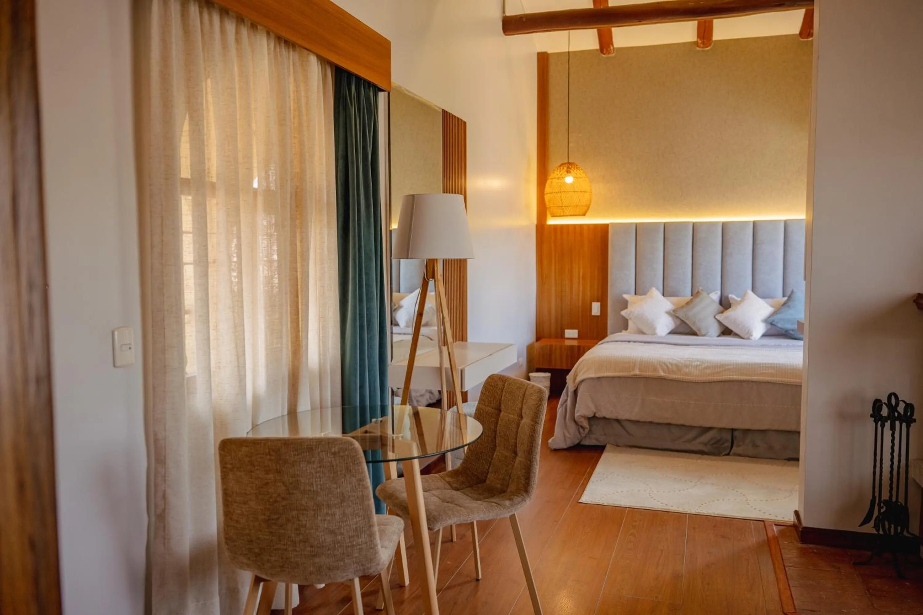 Bed in Hosteria Duran