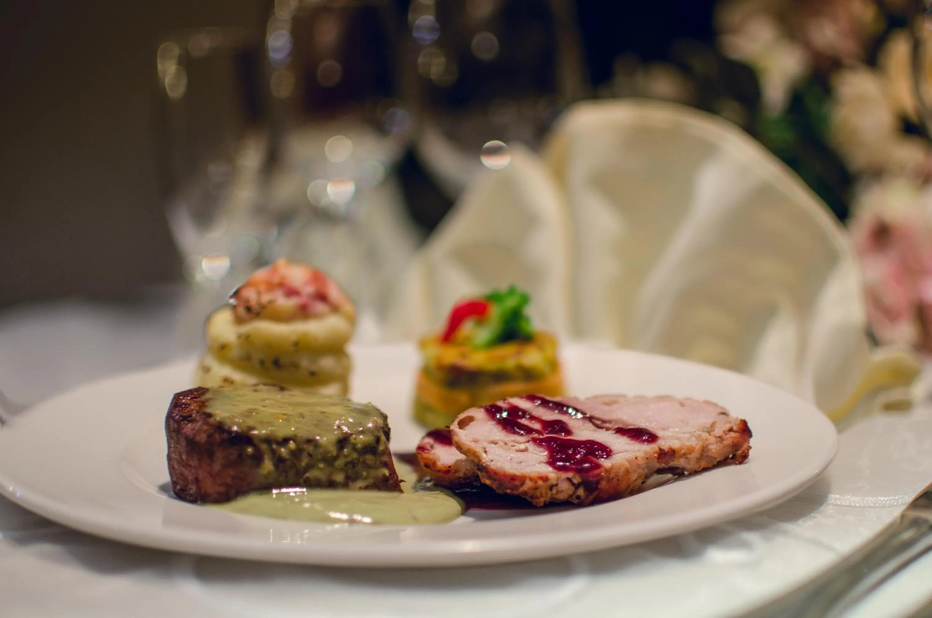 Food close-up in Hosteria Duran