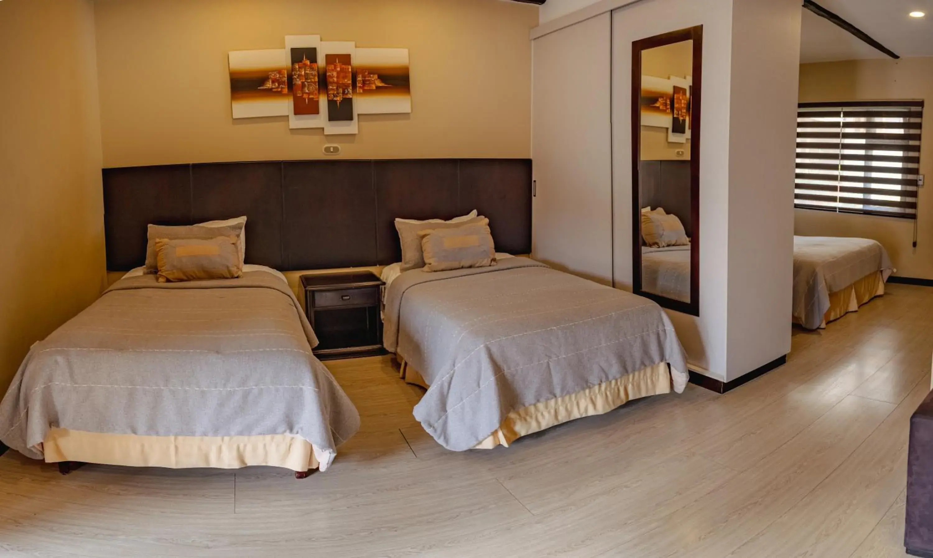 Triple Room in Hosteria Duran Triple Room in Hosteria Duran