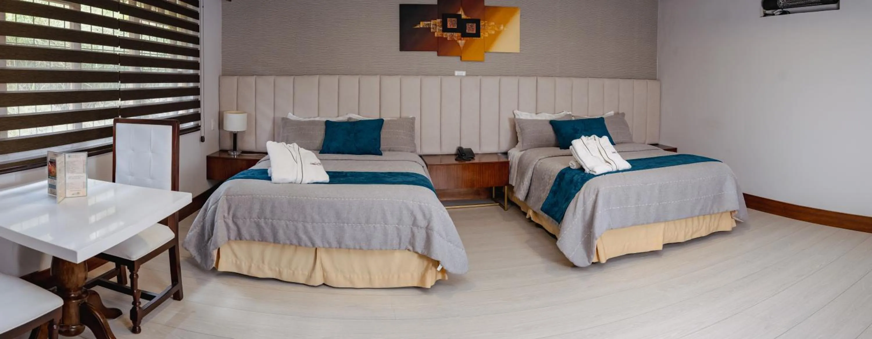 Bed in Hosteria Duran