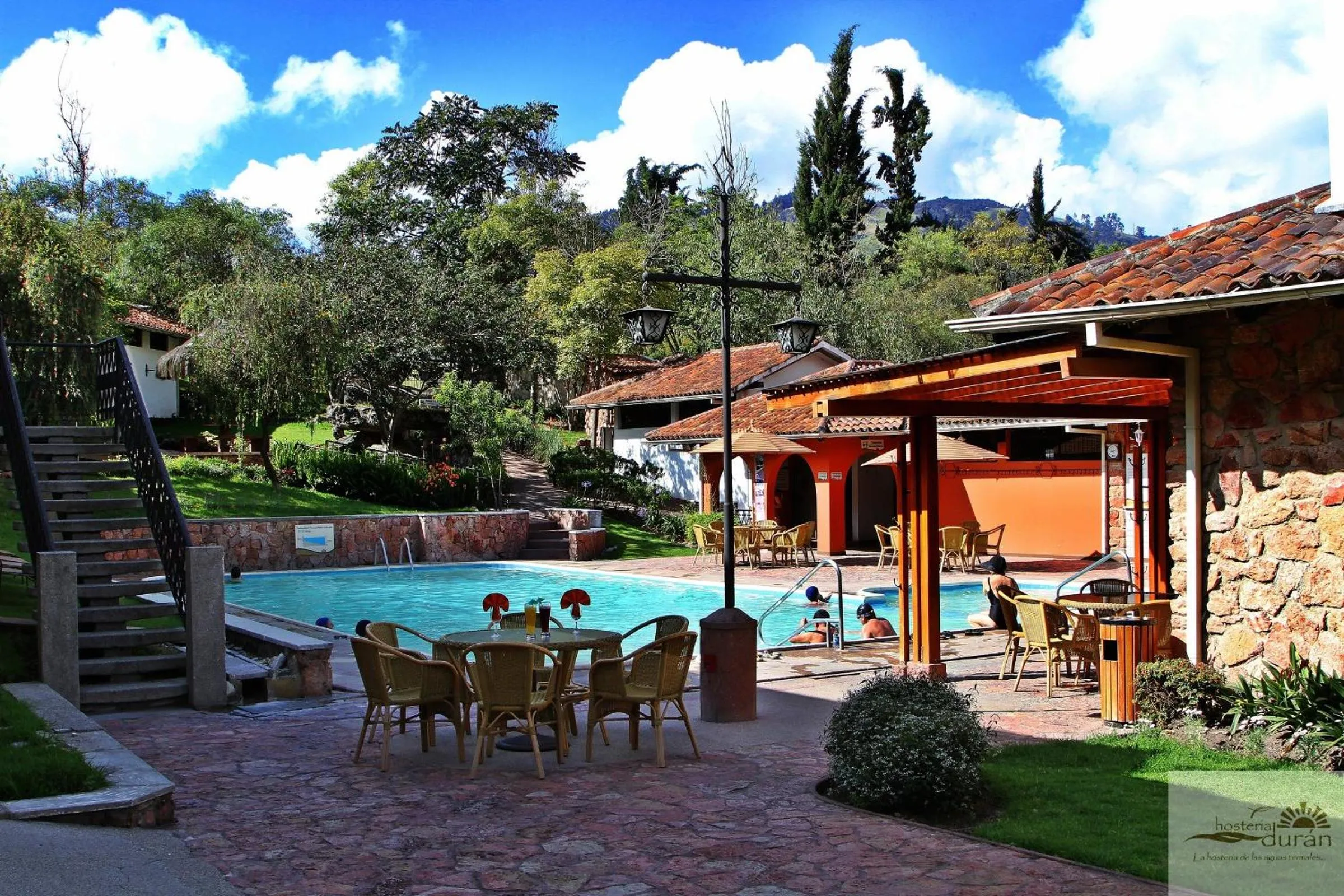Hot Spring Bath in Hosteria Duran