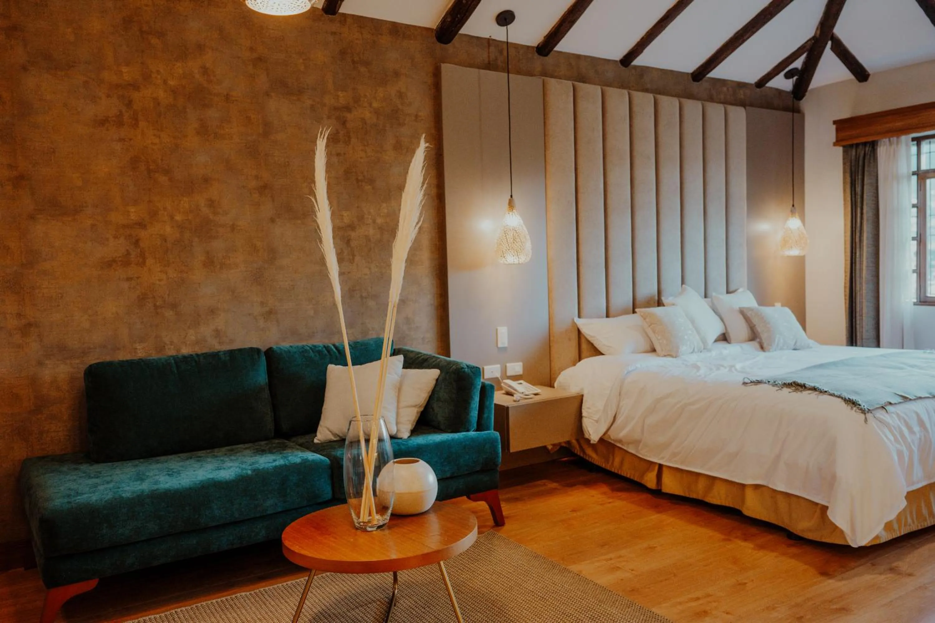 Bed in Hosteria Duran