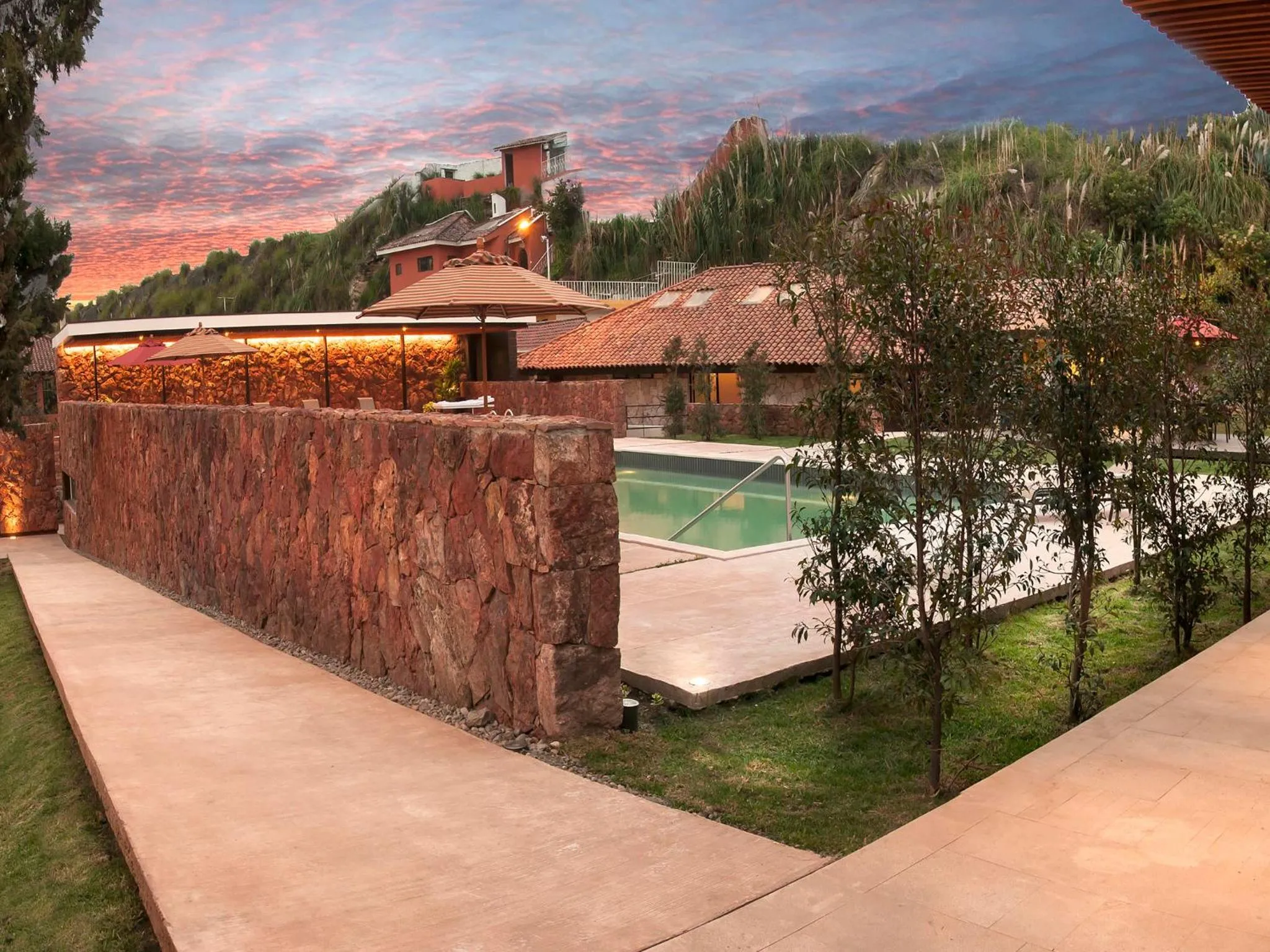 Hot Spring Bath in Hosteria Duran