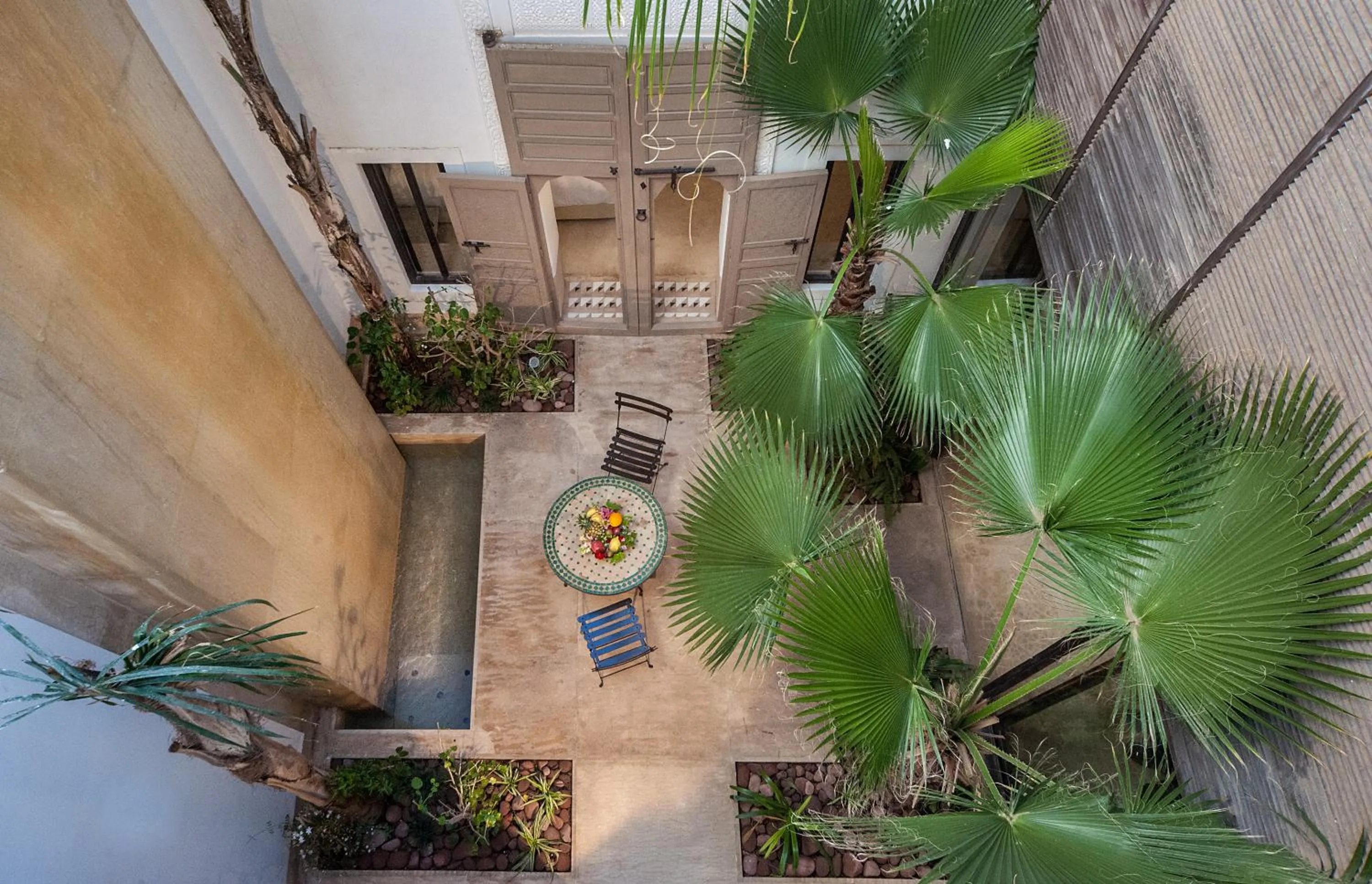 Patio in Riad Jaaneman