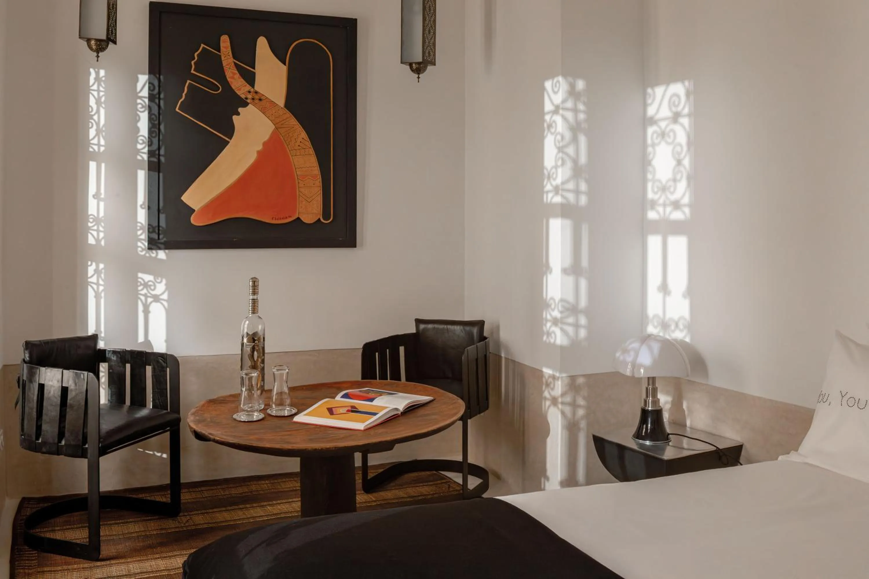 Bed in Riad Jaaneman