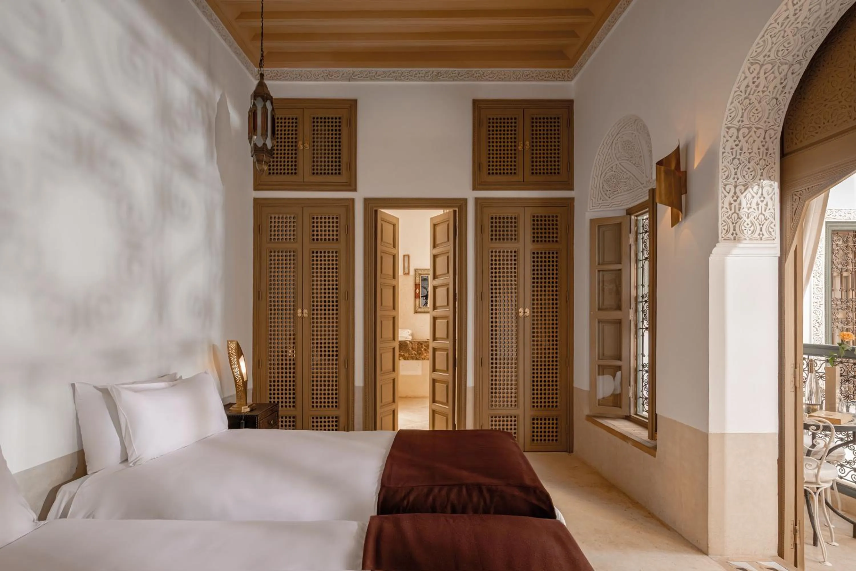 Bed in Riad Jaaneman