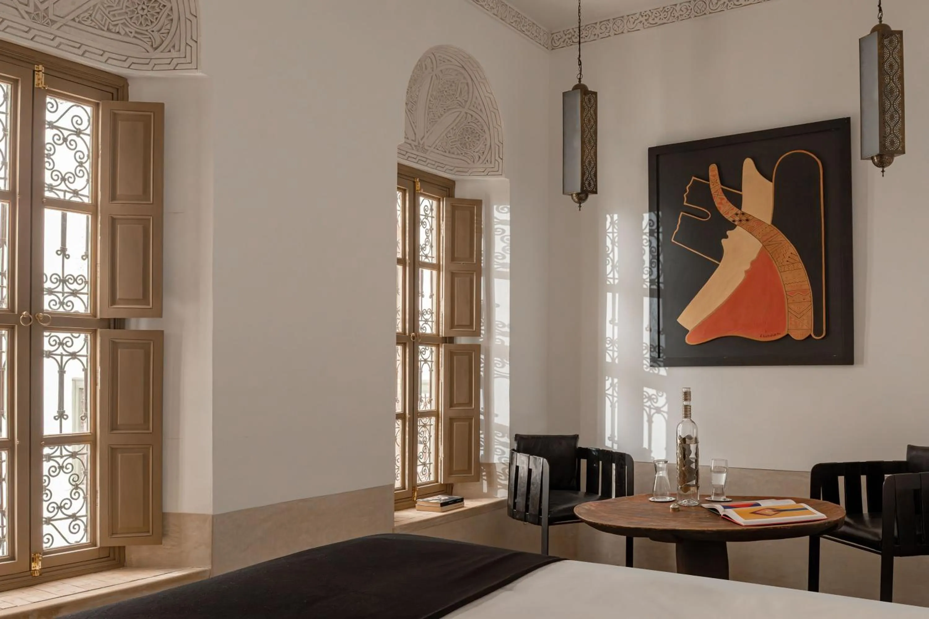 Bed in Riad Jaaneman