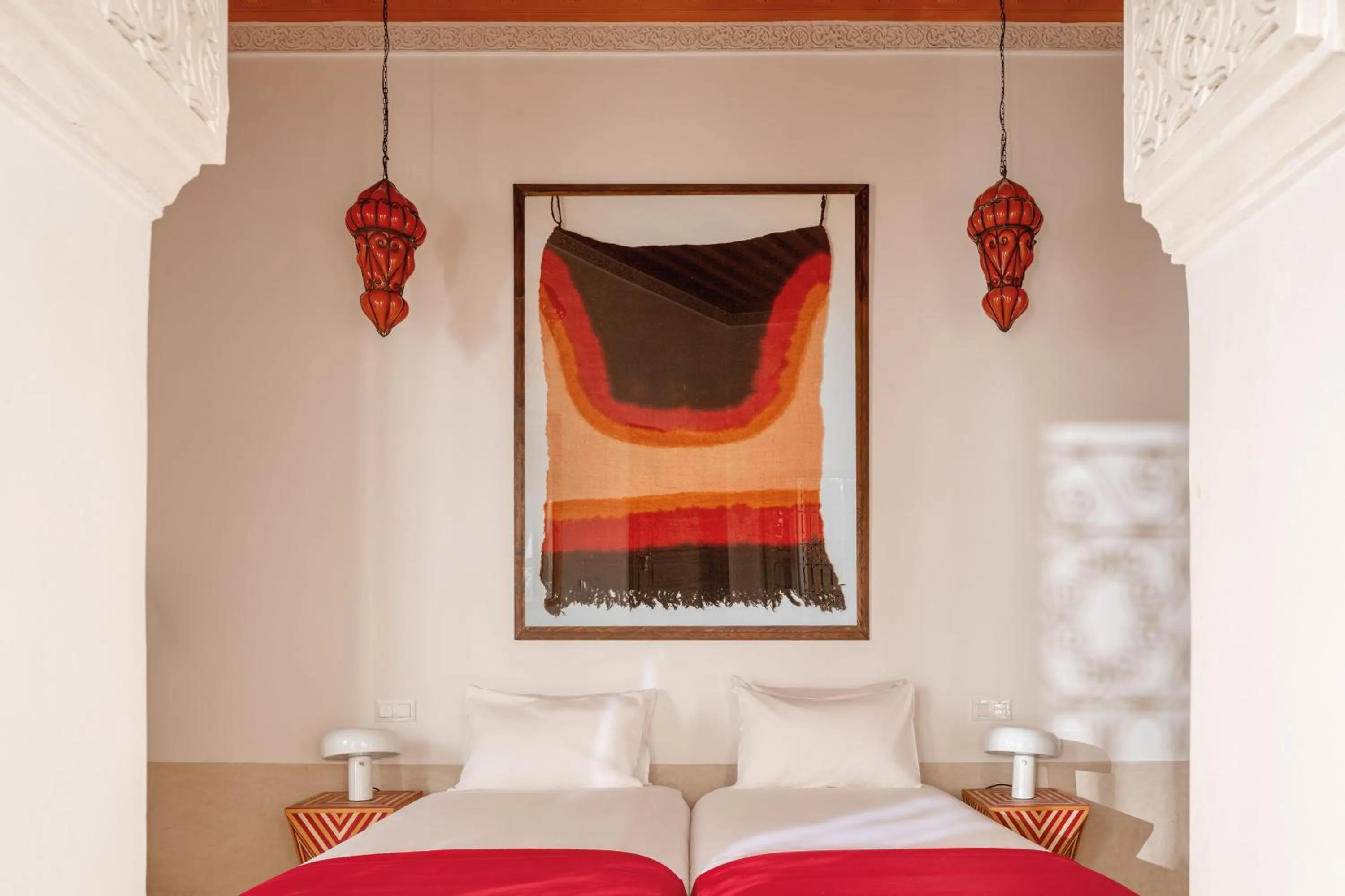 Bed in Riad Jaaneman