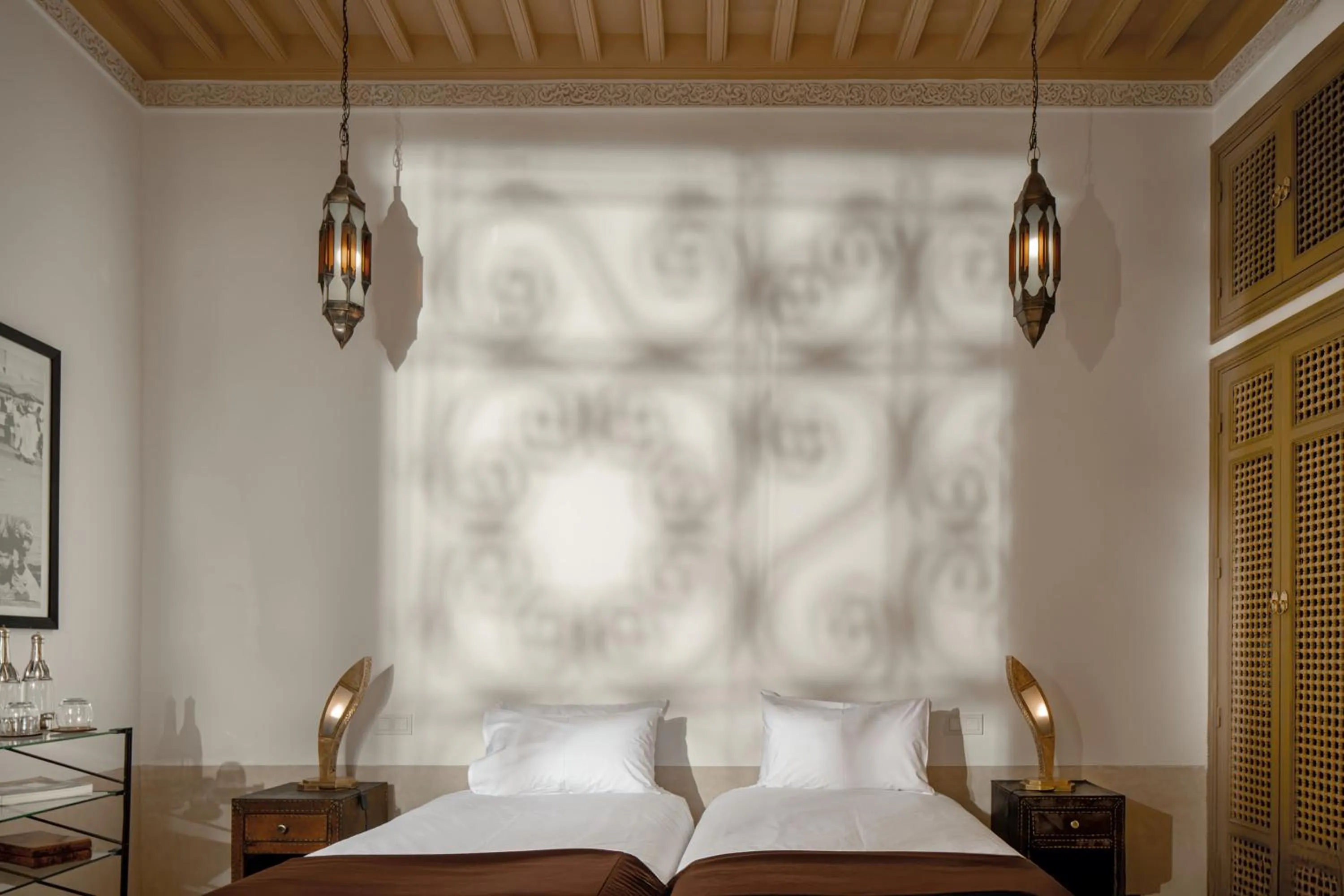 Bed in Riad Jaaneman