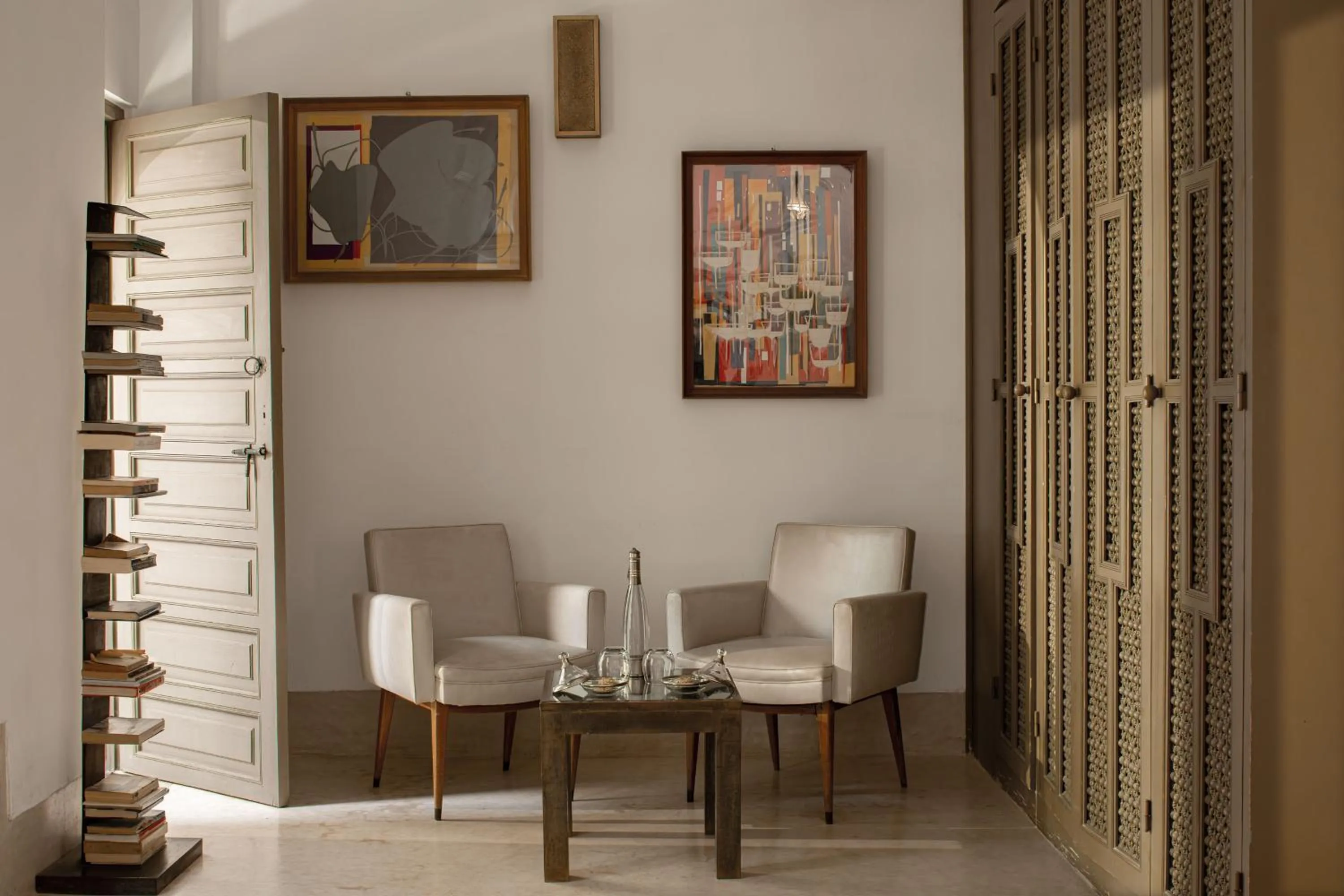 Seating area in Riad Jaaneman