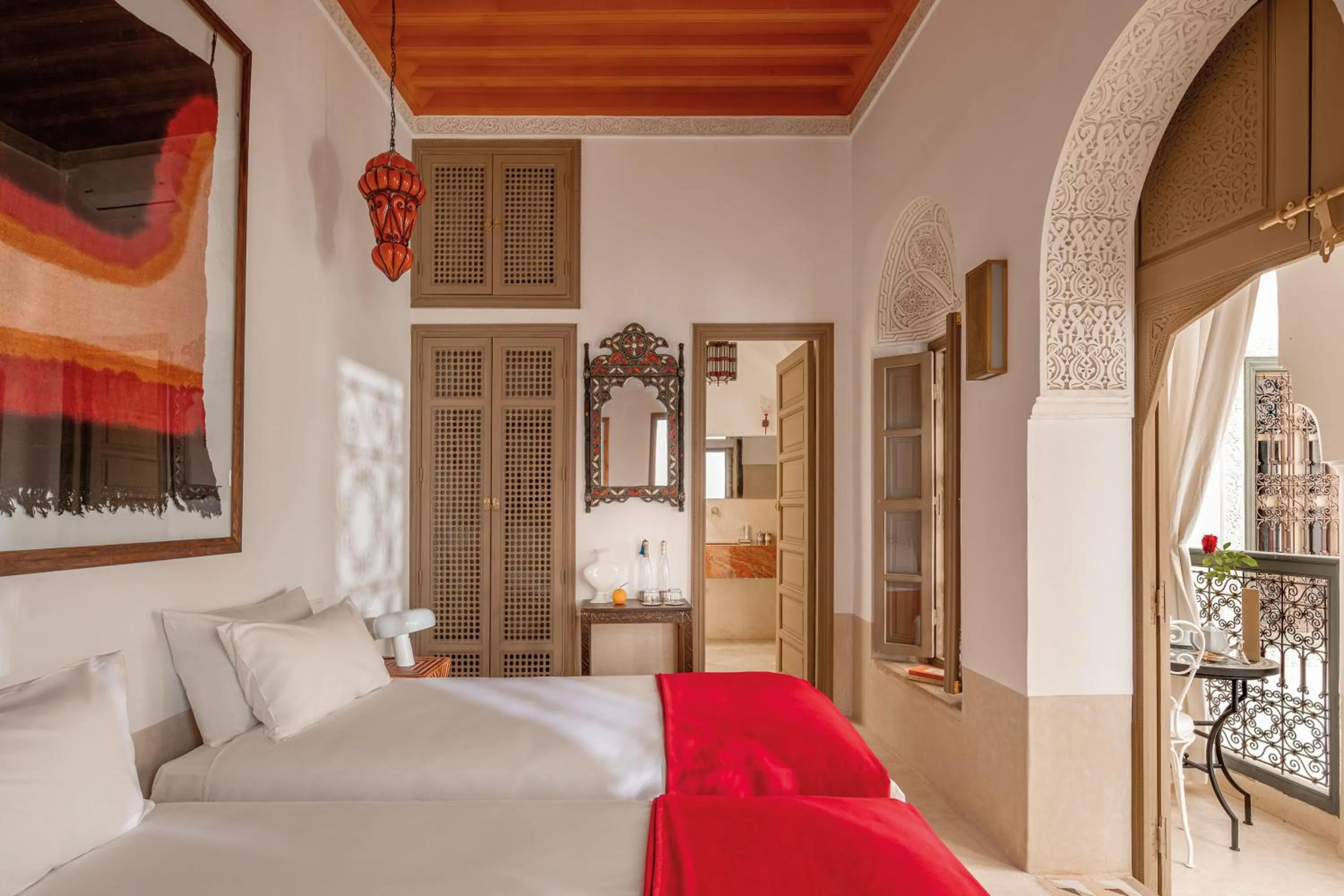 Bed in Riad Jaaneman