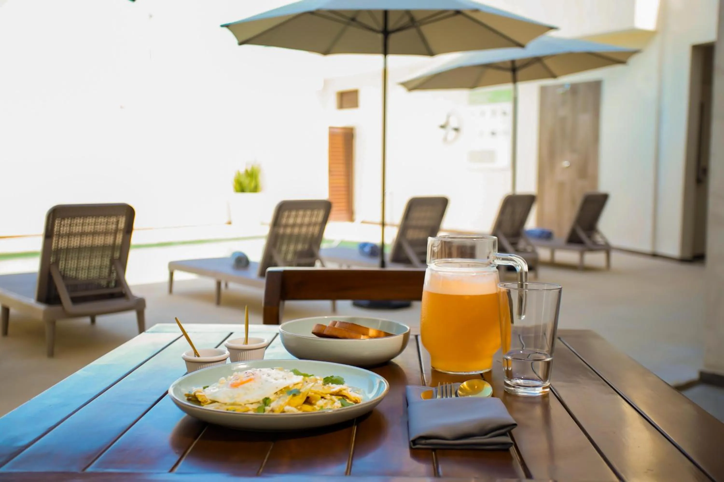 Food and drinks in Nuxká Hotel Boutique