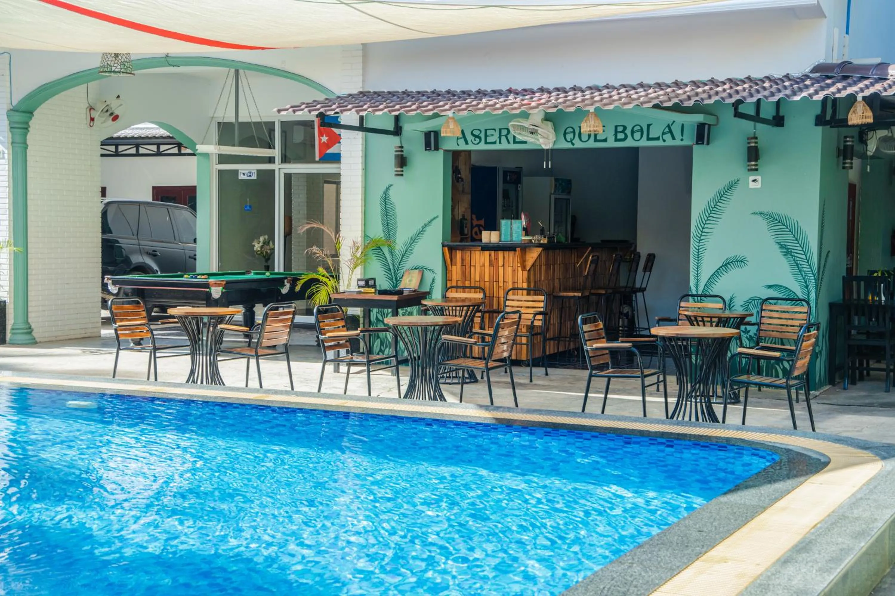 Swimming pool in Habana Angkor Boutique Hotel