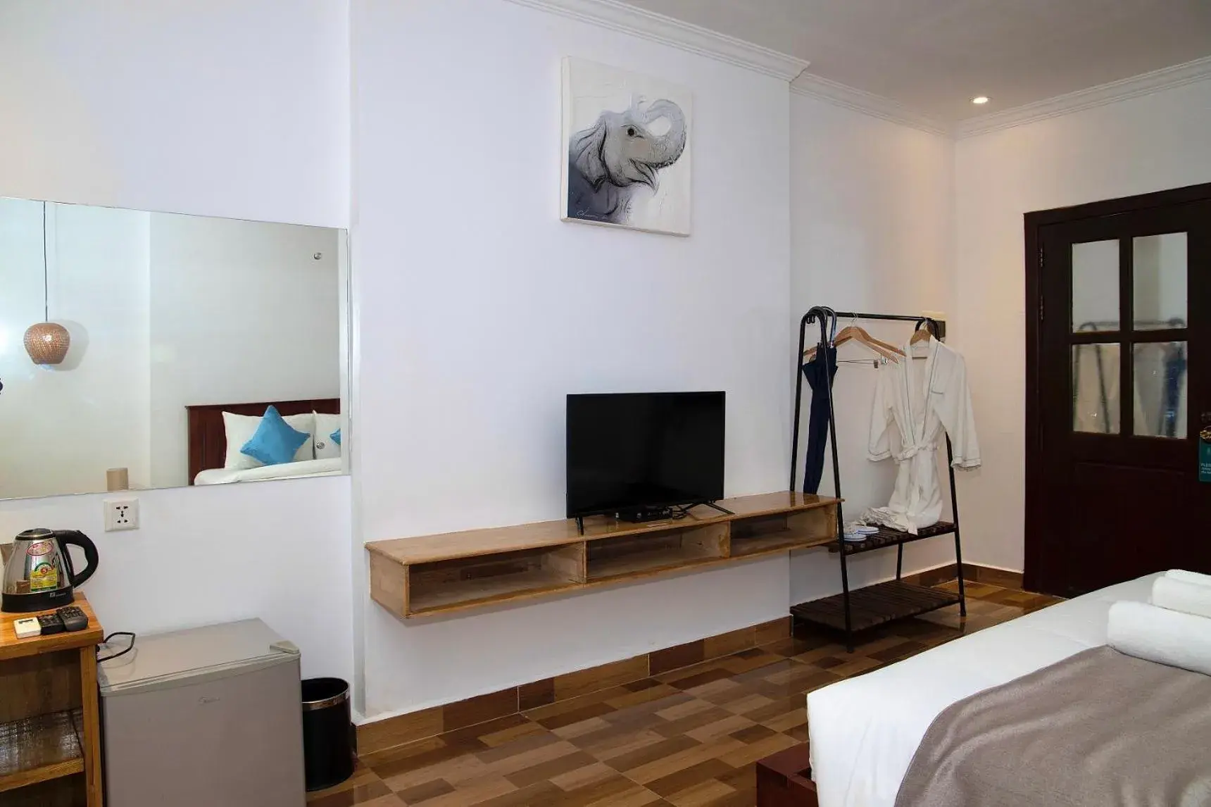 Bed in Habana Angkor Boutique Hotel Bed in Habana Angkor Boutique Hotel