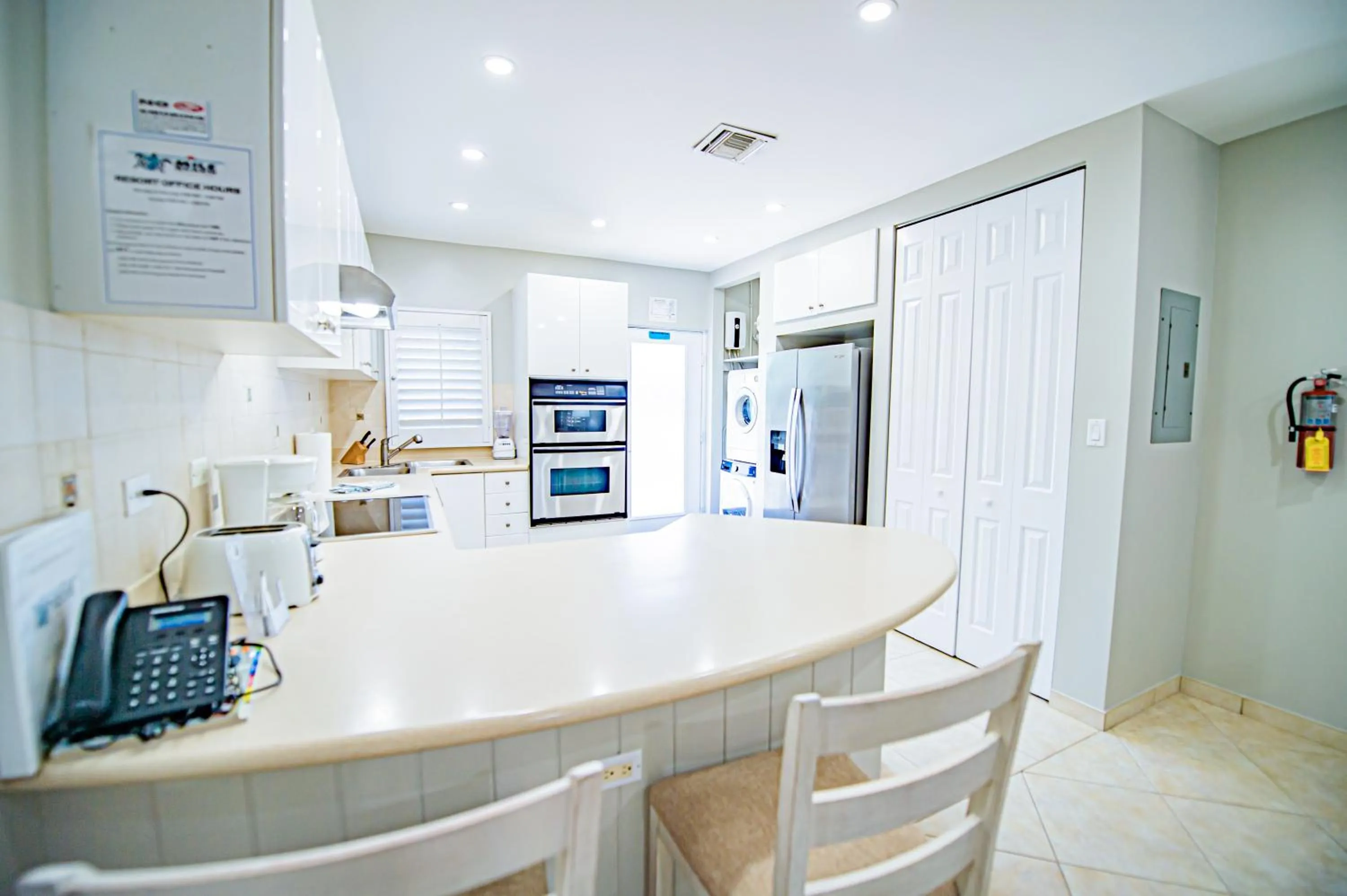 kitchen in Seven Mile Beach Resort