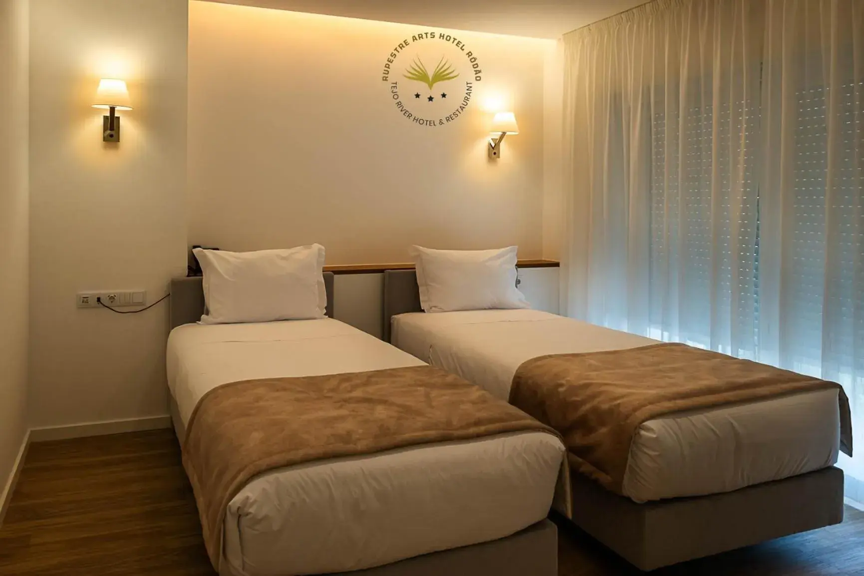 Bedroom, Bed in Rupestre Arts Hotel Ródão Bedroom, Bed in Rupestre Arts Hotel Ródão