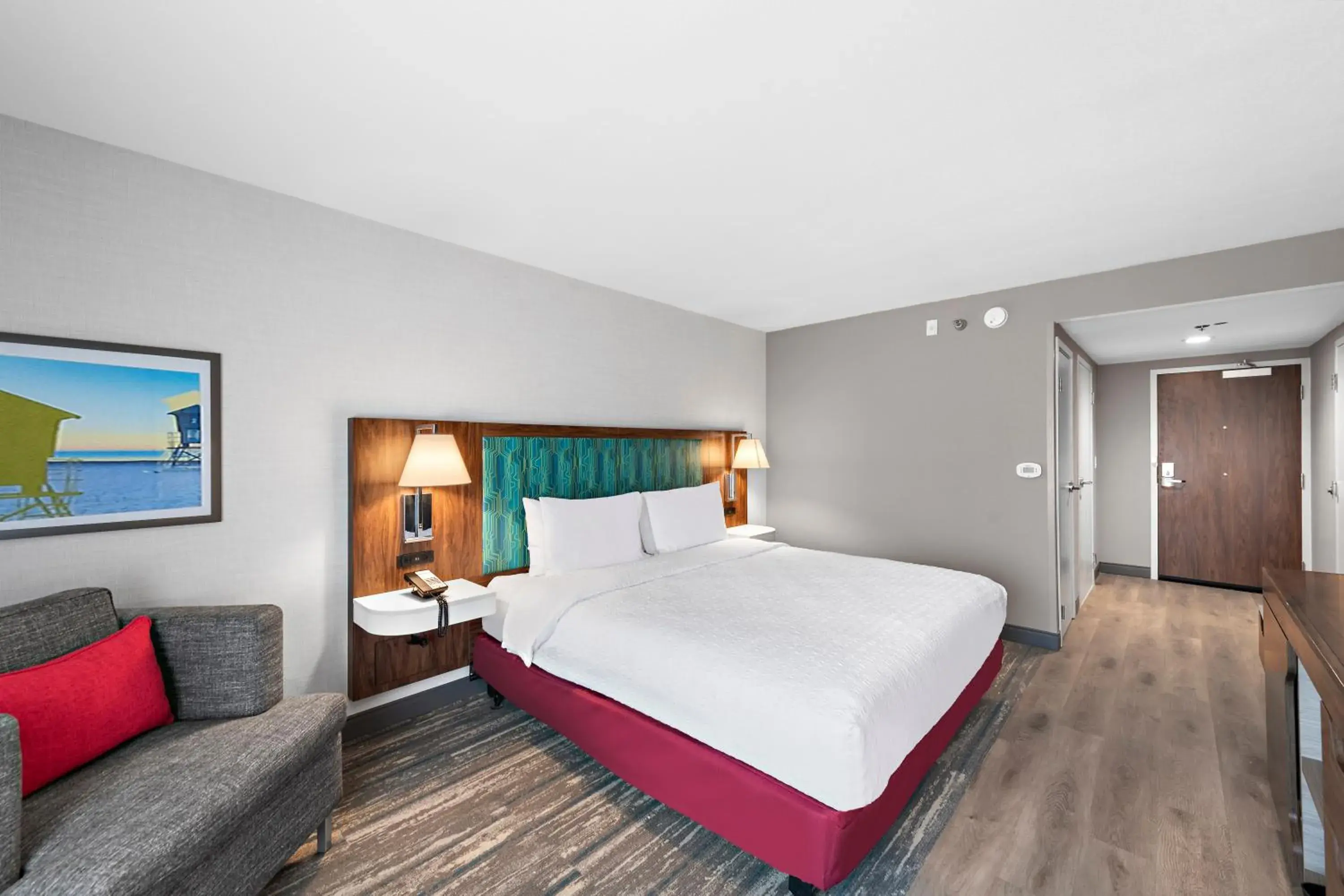 King Room - Hearing Access in Hampton Inn Los Angeles Airport King Room - Hearing Access in Hampton Inn Los Angeles Airport