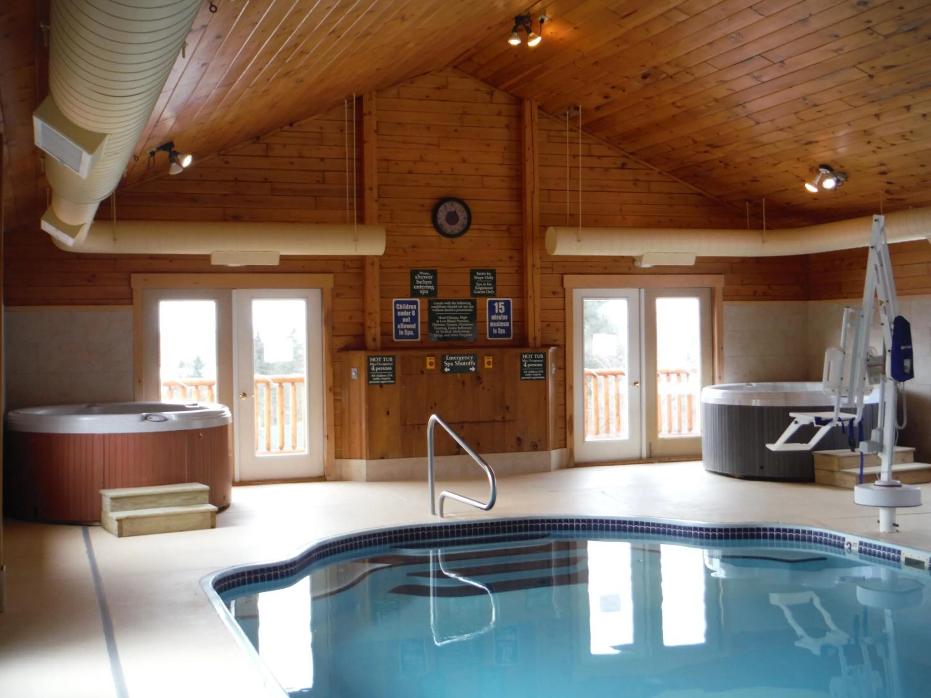 Swimming pool in Rangeley Lake Resort a Ramada by Wyndham