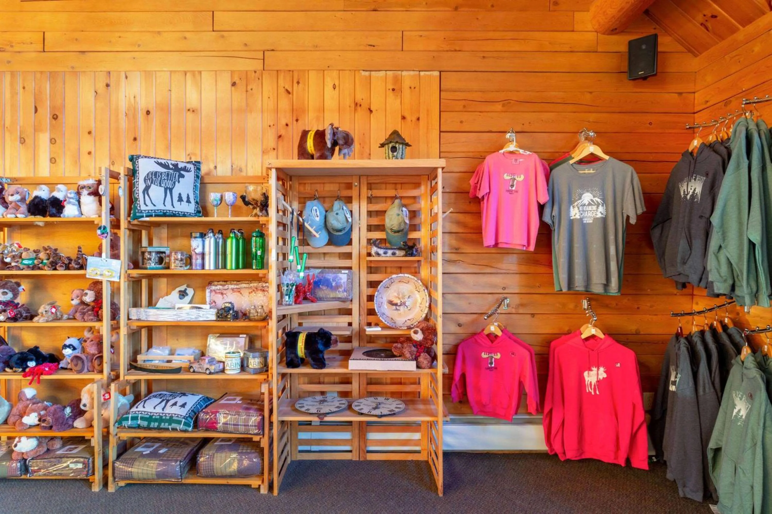 On-site shops in Rangeley Lake Resort a Ramada by Wyndham