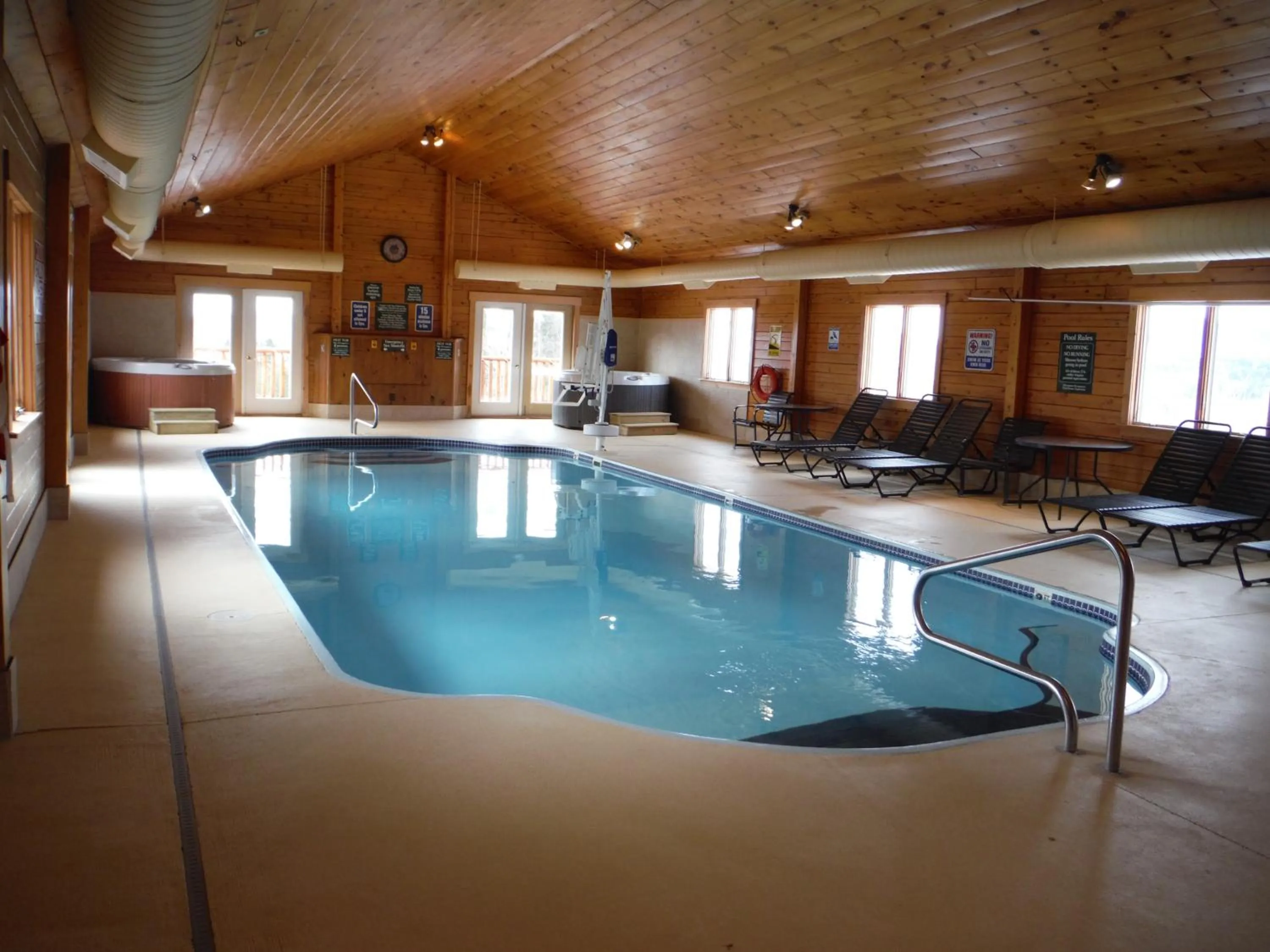 Swimming pool in Rangeley Lake Resort a Ramada by Wyndham