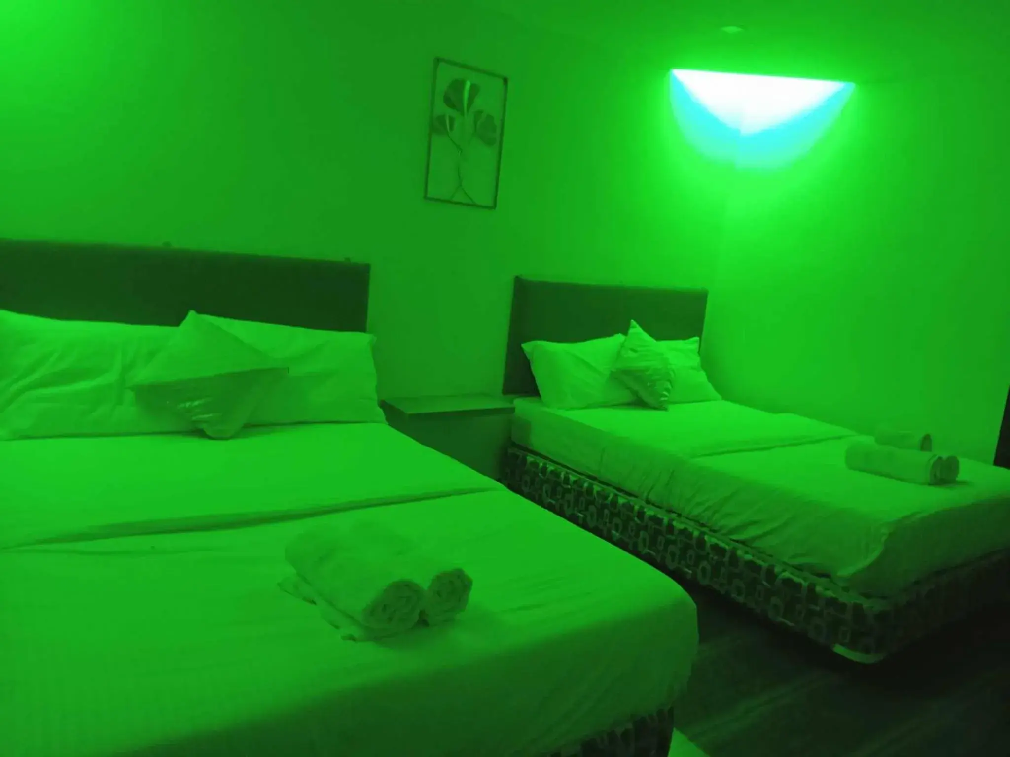 Bed in Hideaways Restobar and Resort Bed in Hideaways Restobar and Resort