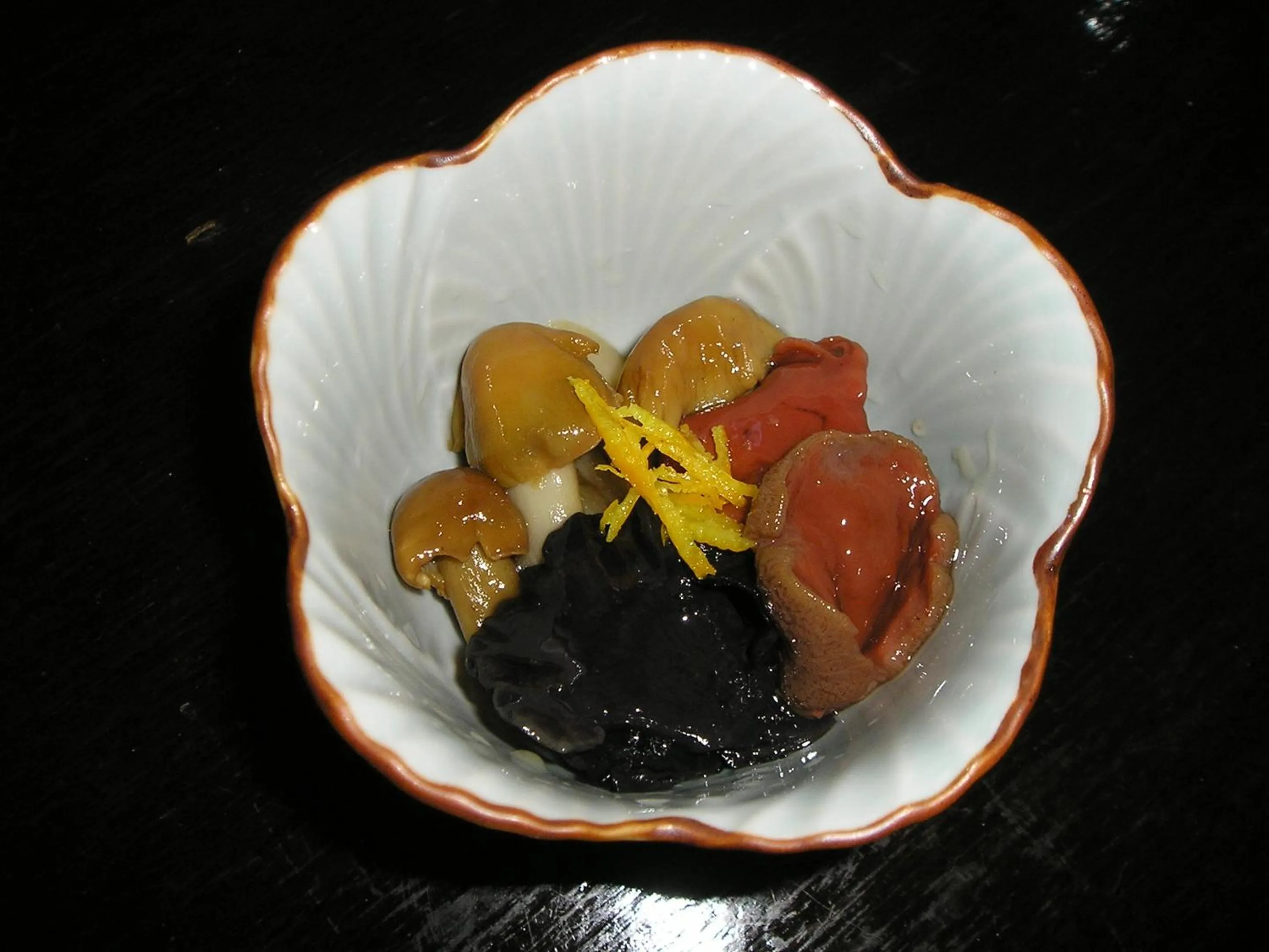 Food in Nakaya Ryokan