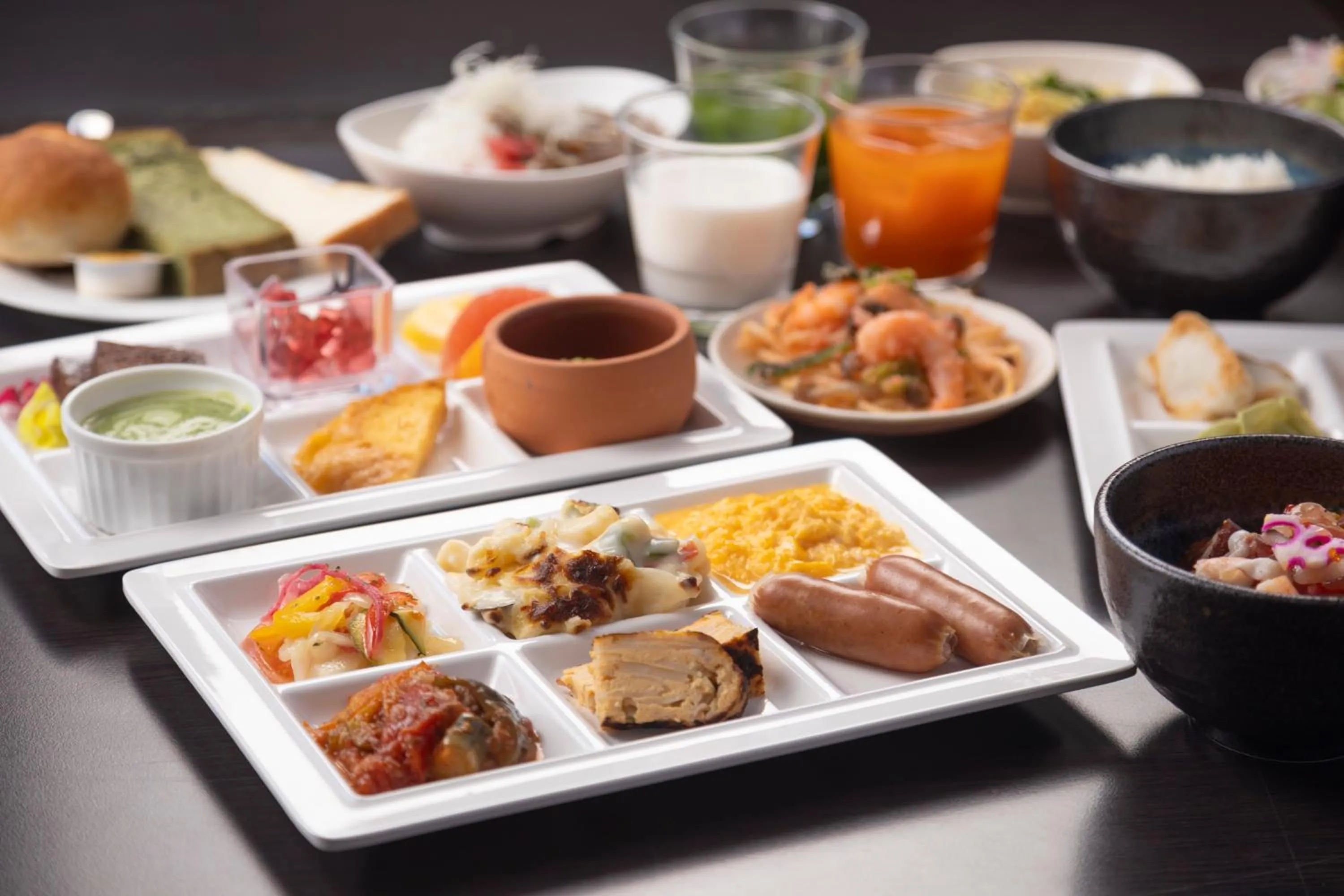 Breakfast in KOKO HOTEL Sendai Kotodai Park