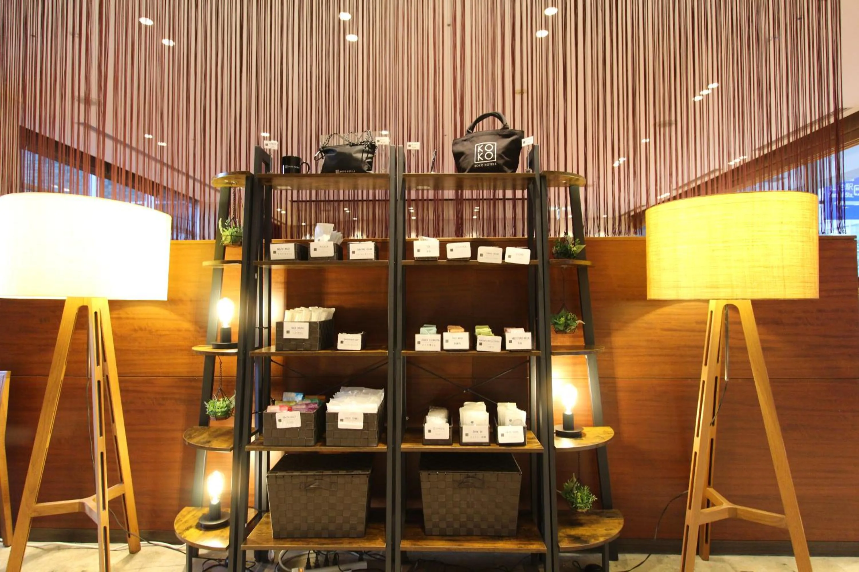 Lobby or reception in KOKO HOTEL Sendai Kotodai Park