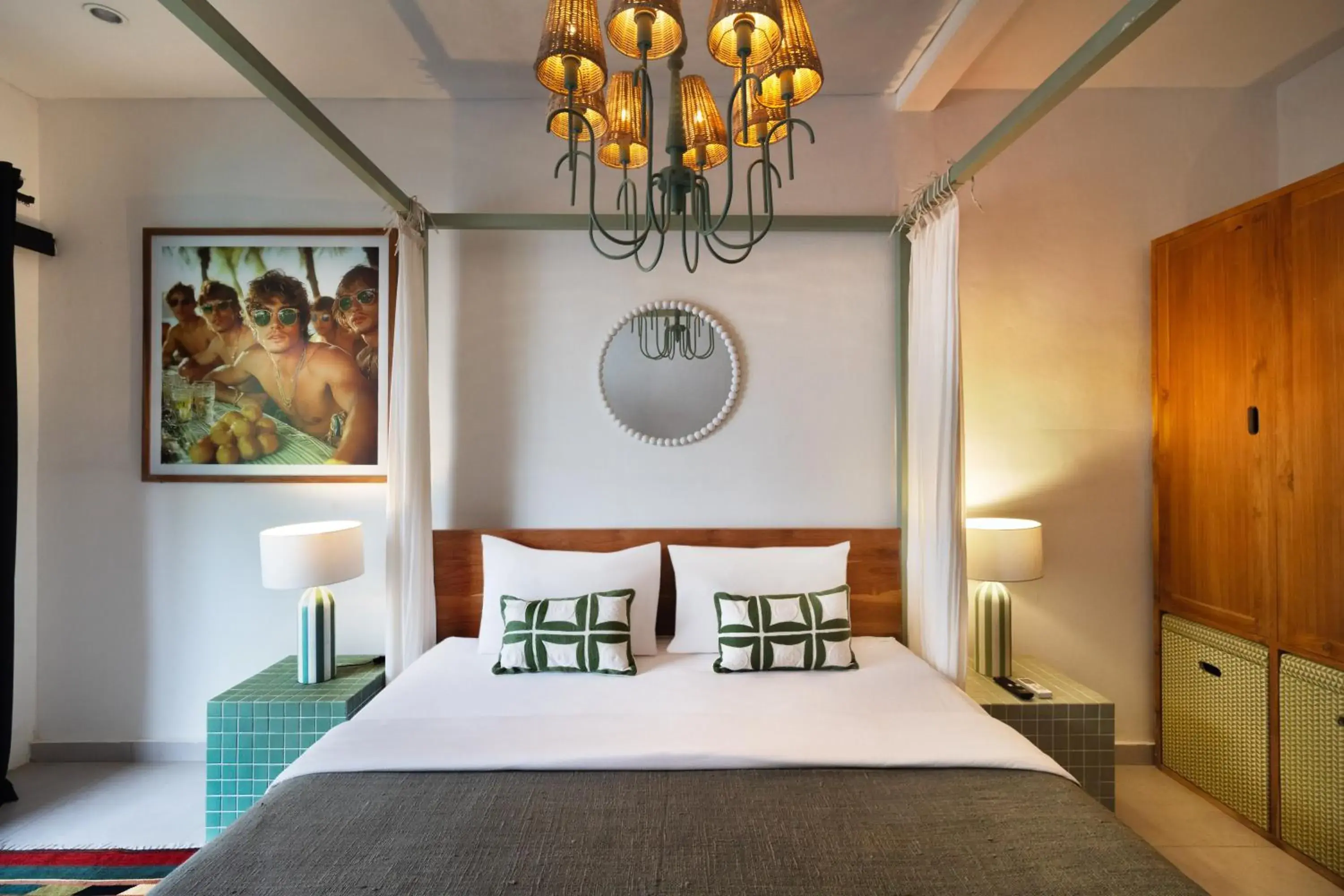 Bed in Canggu Studios Downtown Managed by CPM Bali Bed in Canggu Studios Downtown Managed by CPM Bali