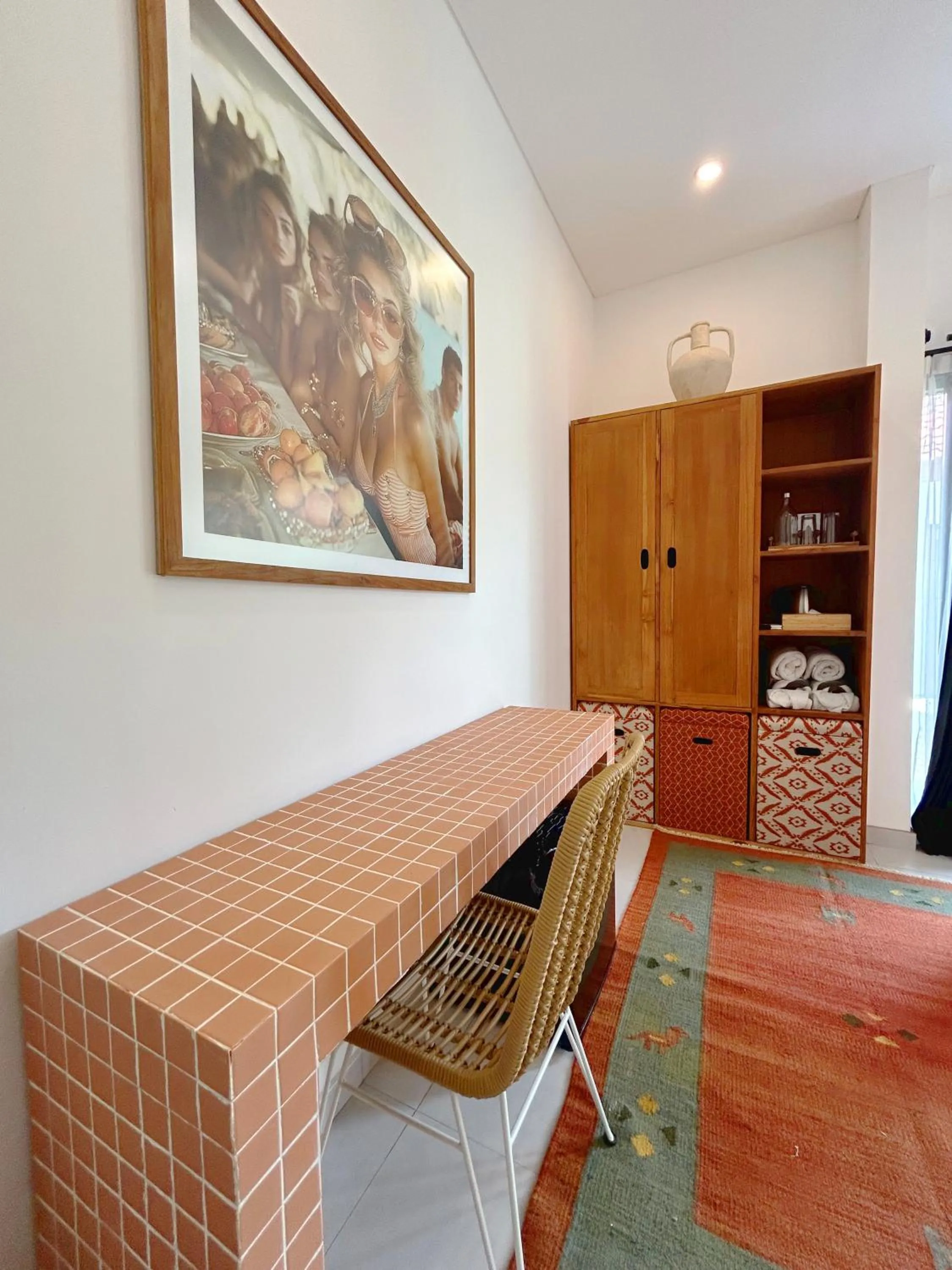 Seating area in Canggu Studios Downtown Managed by CPM Bali