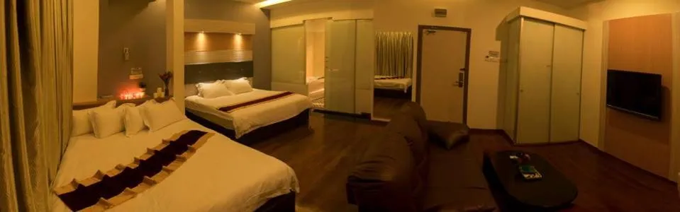 Bed in Avantgarde Hotel