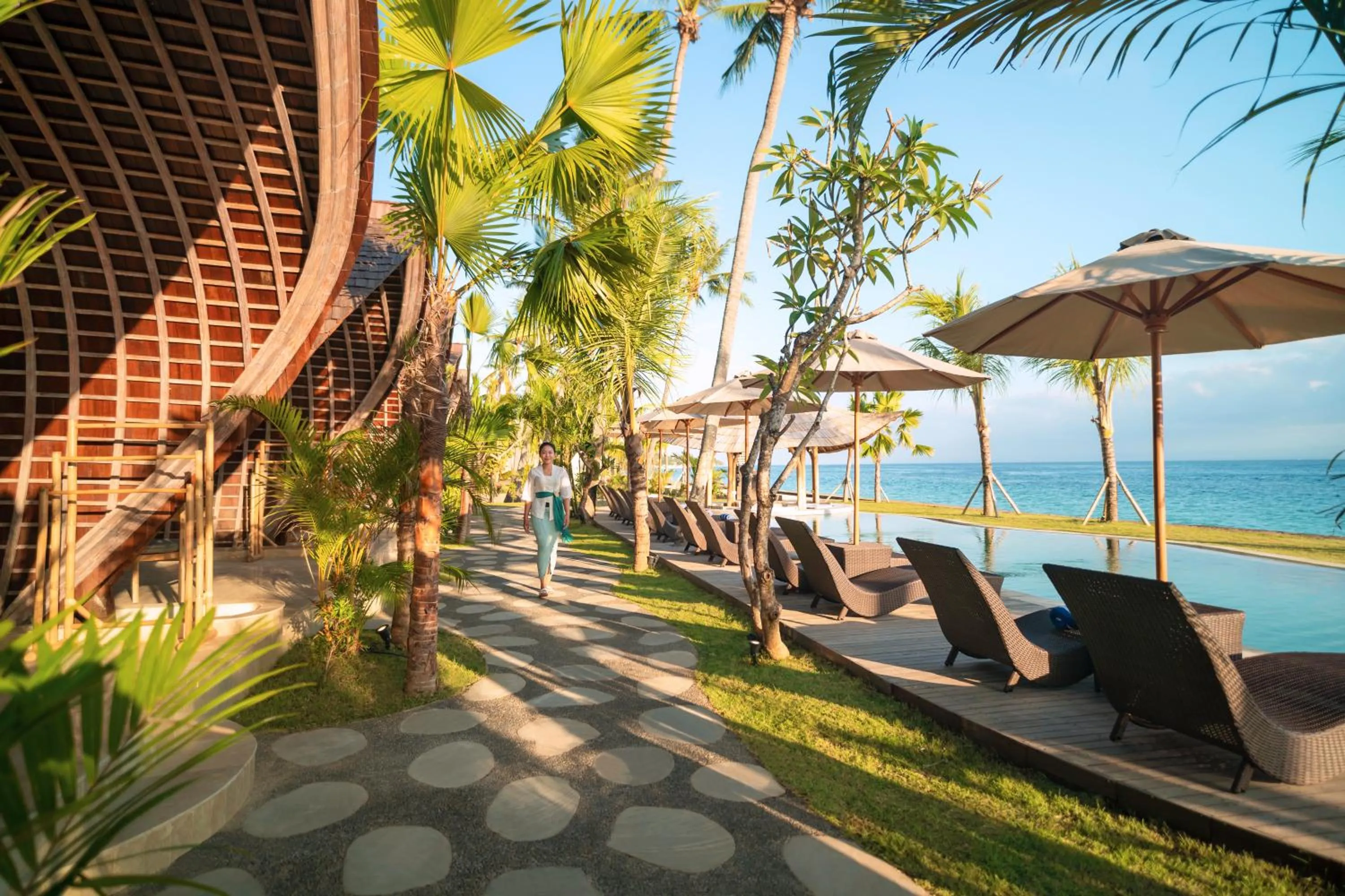 Garden in The Sankara Beach Resort - Nusa Penida