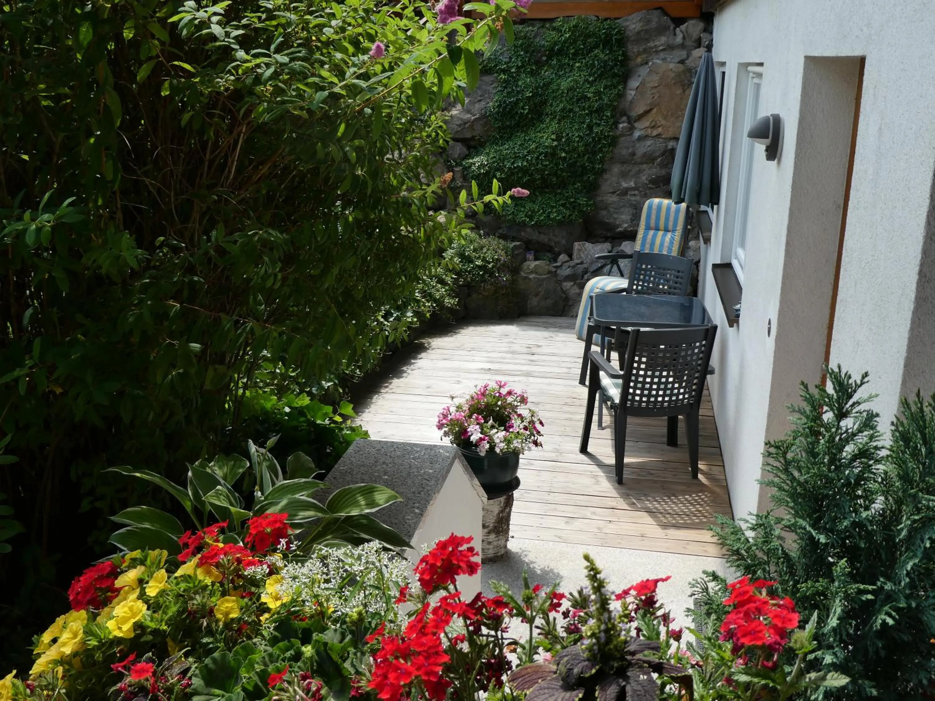 Balcony/Terrace in Ferienwohnung Mattenweg 1a