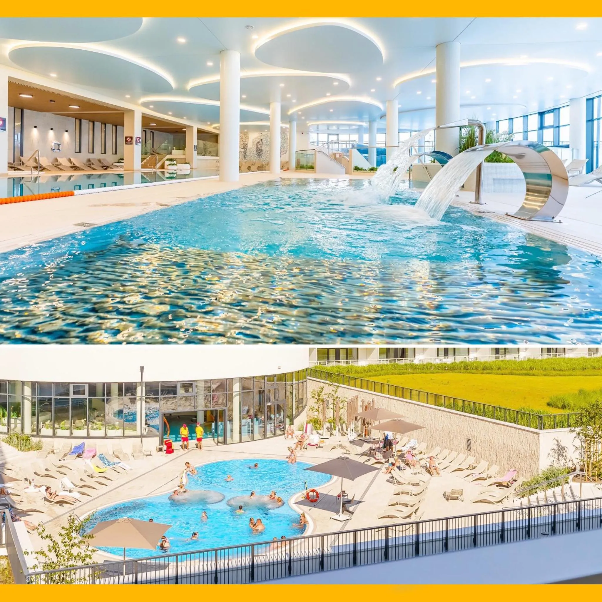 FARO Apartamenty Polanki Aqua SPA Deluxe 4 baseny w cenie, Pools inklusive
