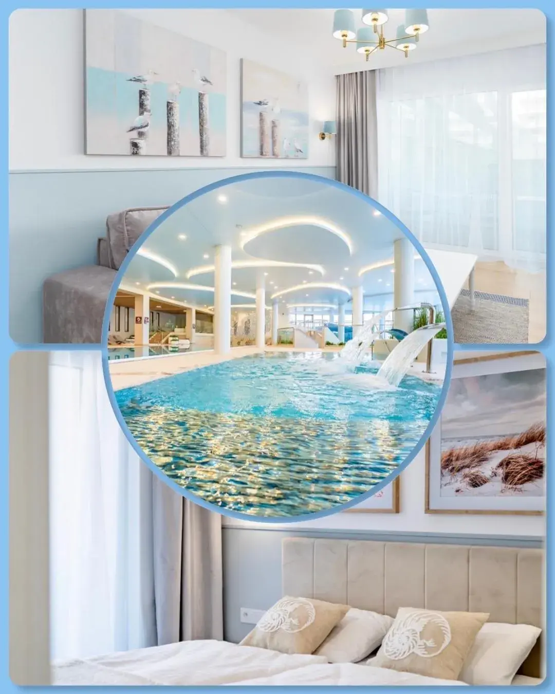 FARO Apartamenty Polanki Aqua SPA Deluxe 4 baseny w cenie, Pools inklusive FARO Apartamenty Polanki Aqua SPA Deluxe 4 baseny w cenie, Pools inklusive
