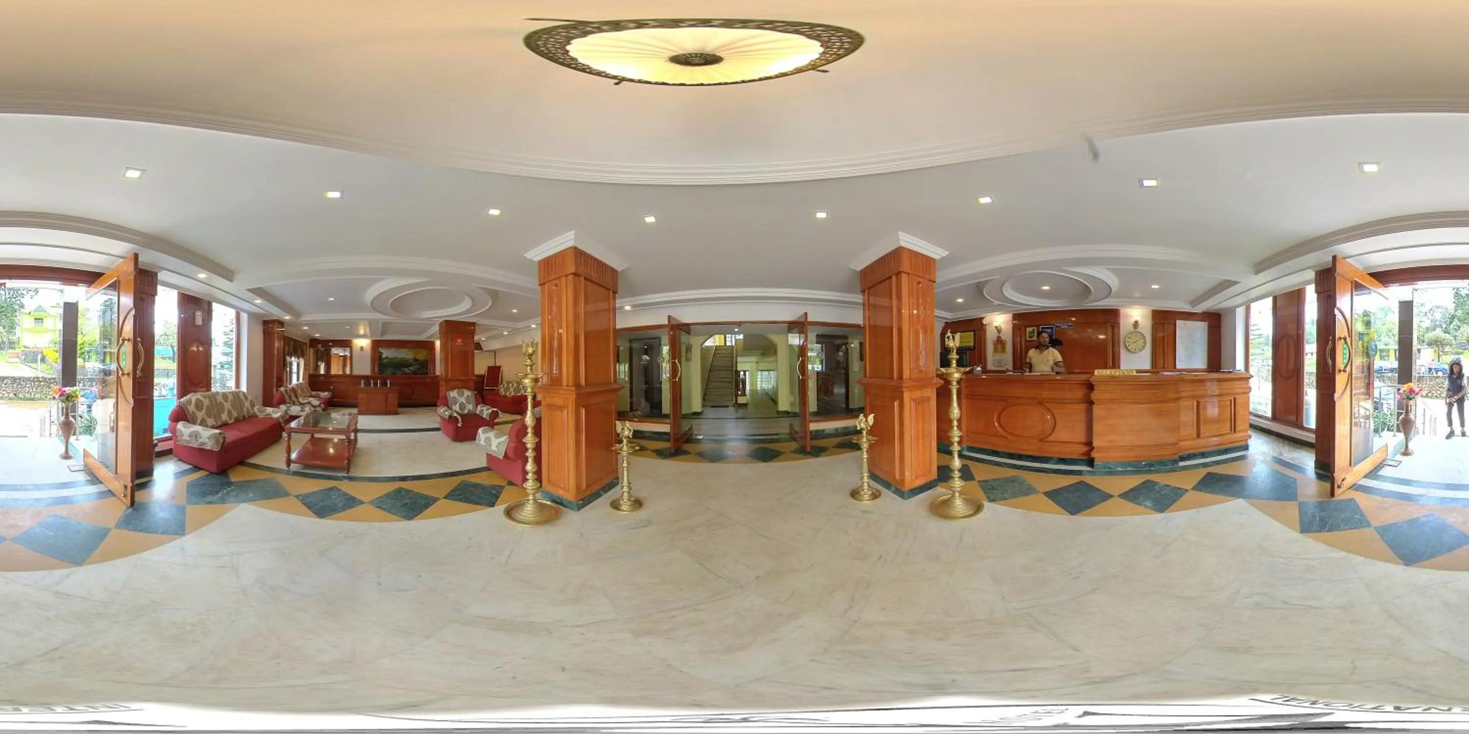 Lobby or reception in Hotel SV International