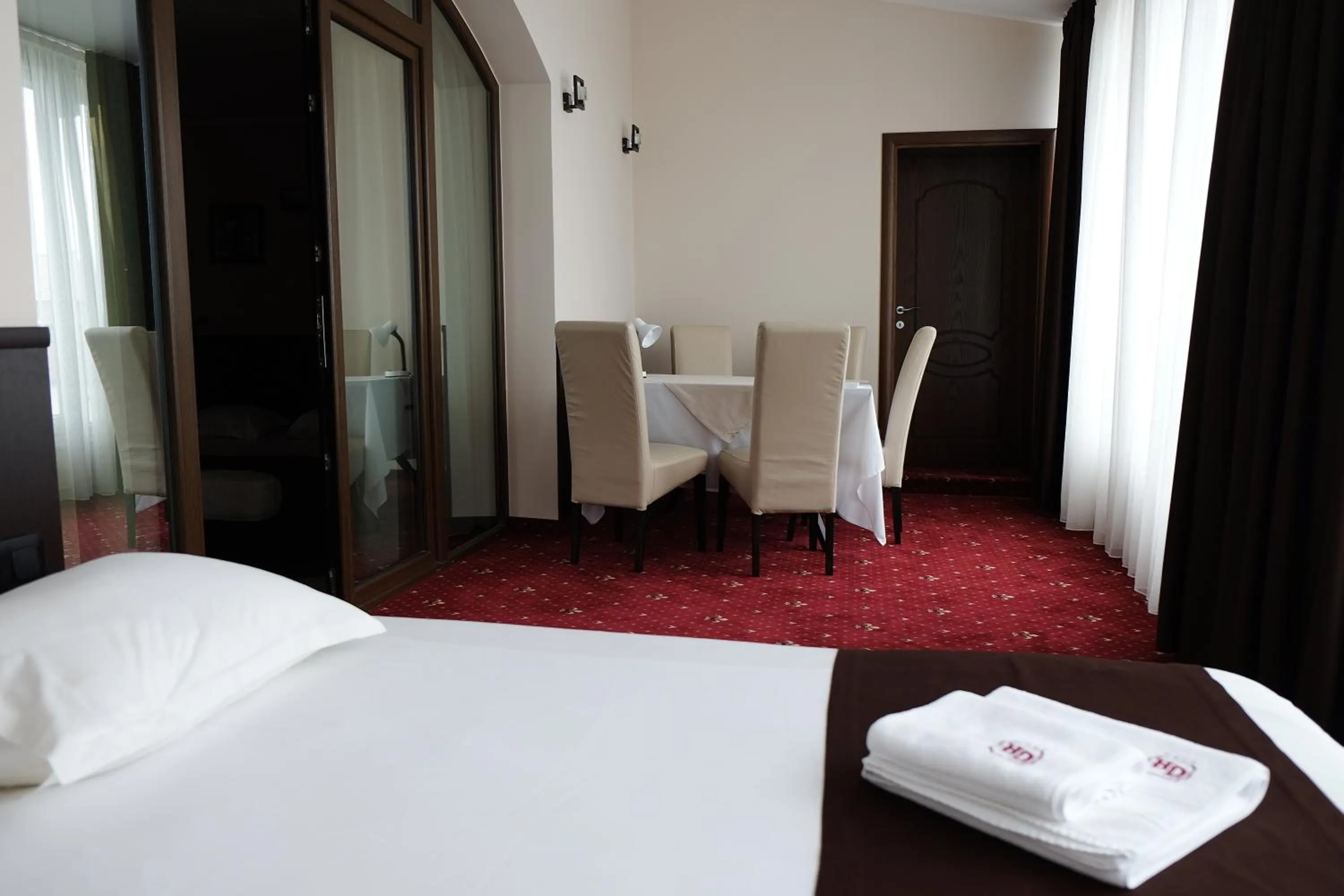 Bed in Hotel Dragalevtsi