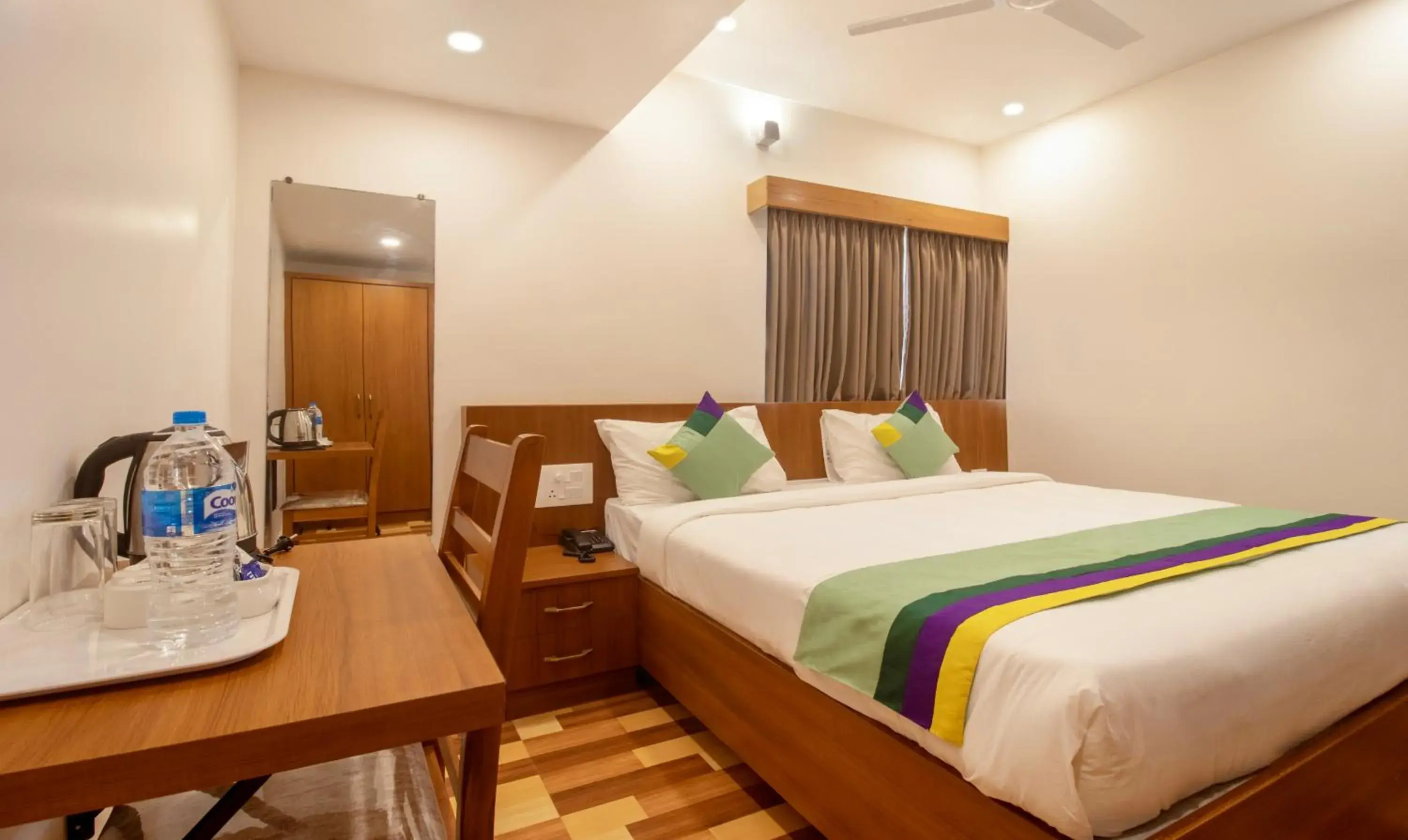 Bed in Treebo Elite Plaza, 700 Mtrs From Madikeri Fort Bed in Treebo Elite Plaza, 700 Mtrs From Madikeri Fort