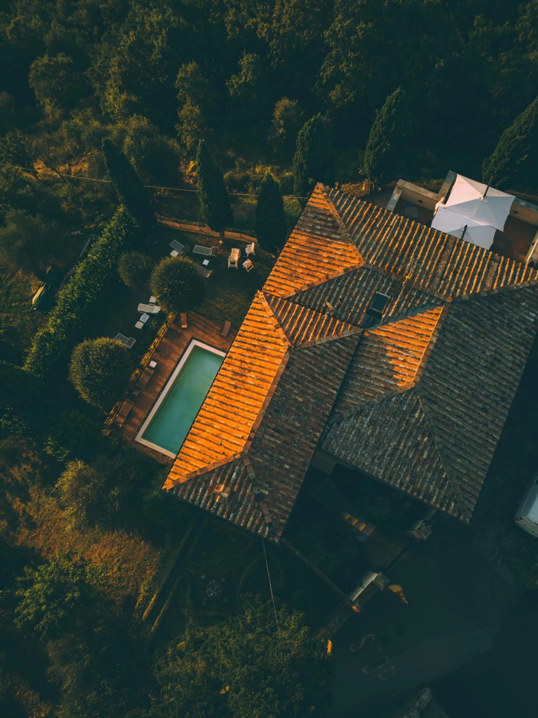 Bird's eye view in Hotel Vecchia Oliviera